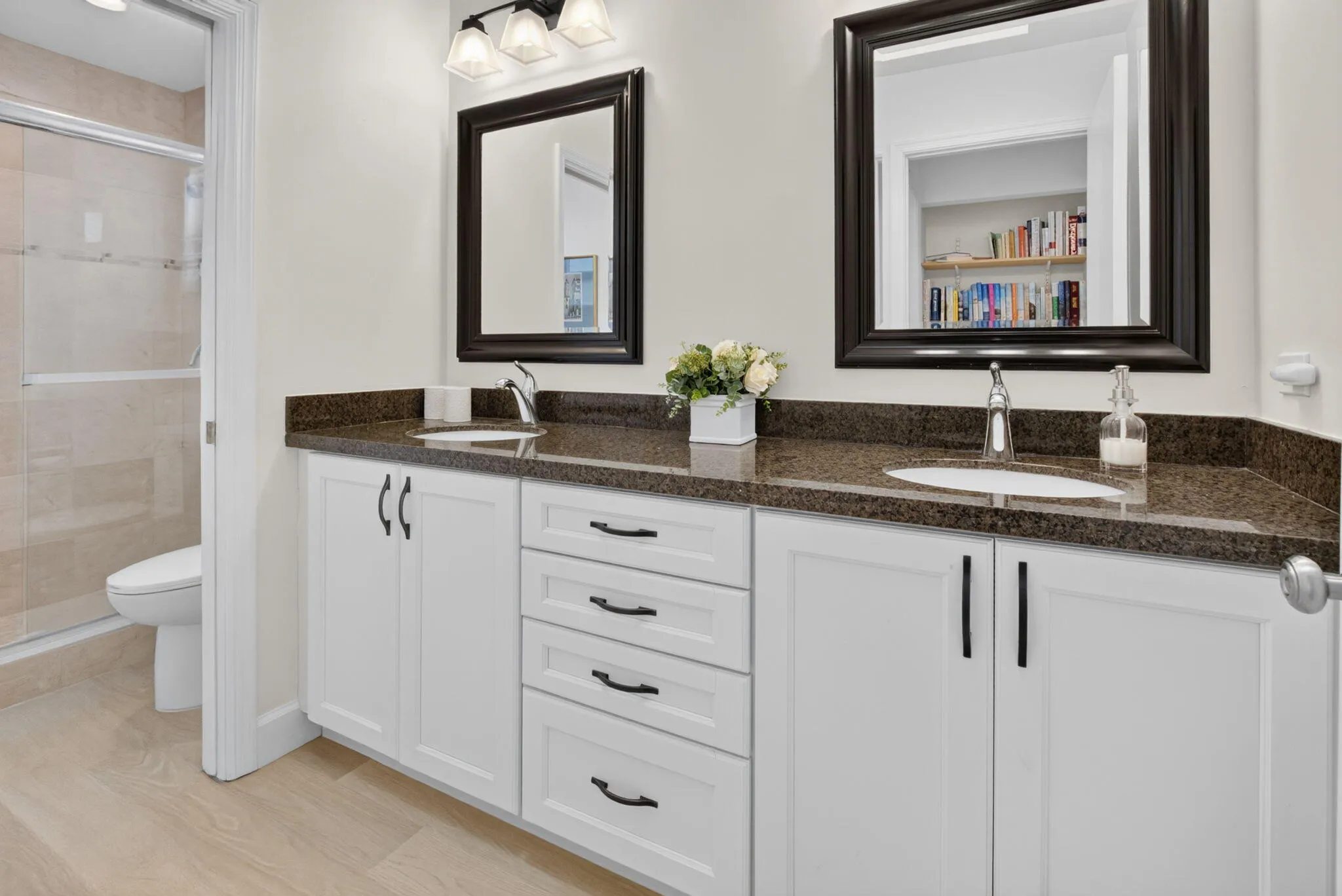 UPDATED GUEST BATH - DUAL SINK VANITY