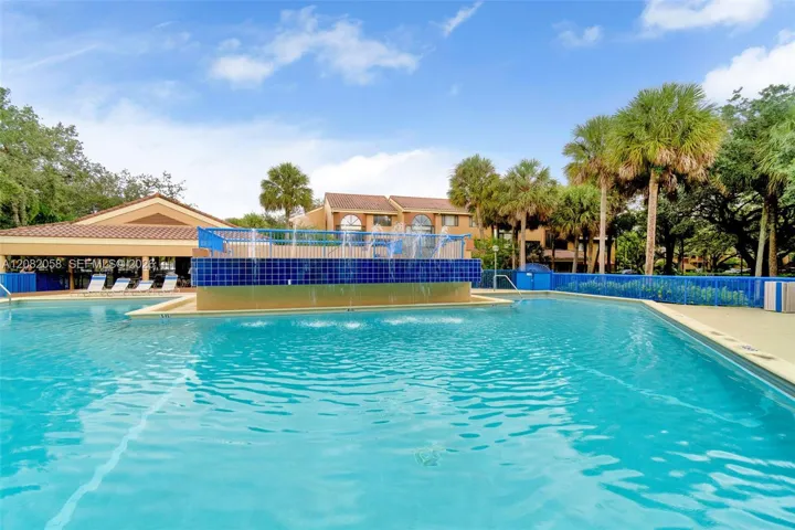 Large Resort style pool.