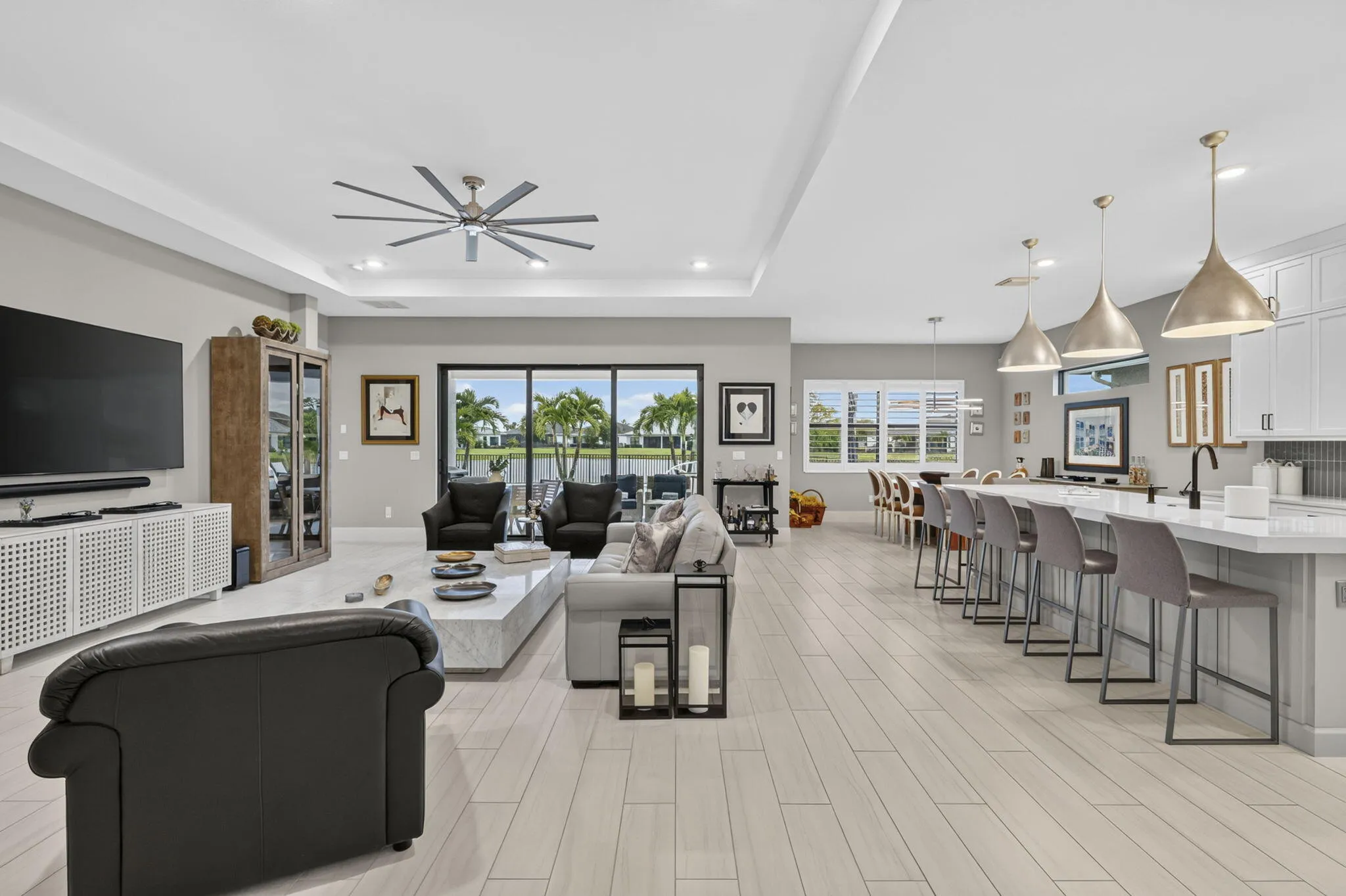 Now this is an open floorplan!