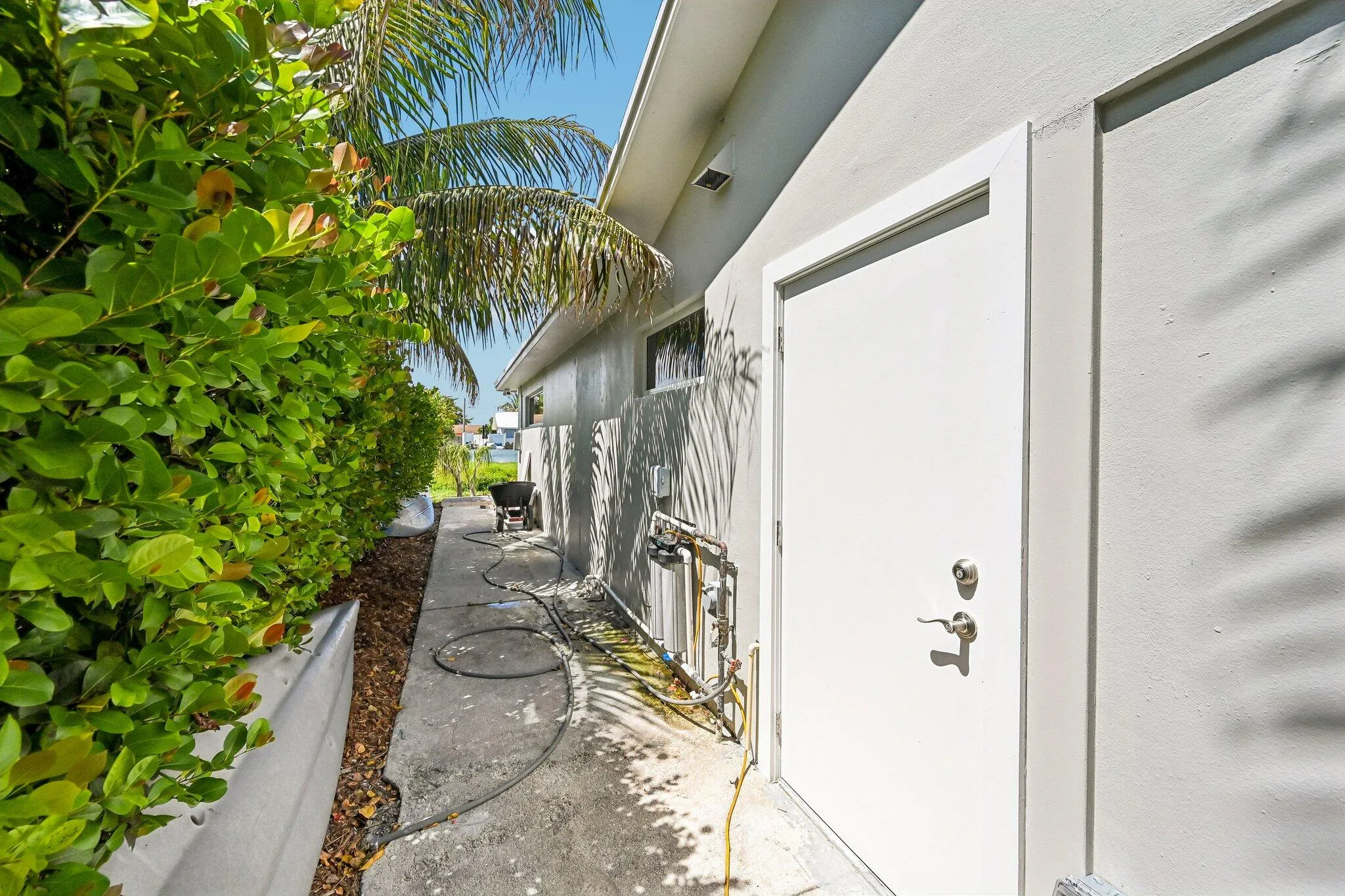Side Door to Garage