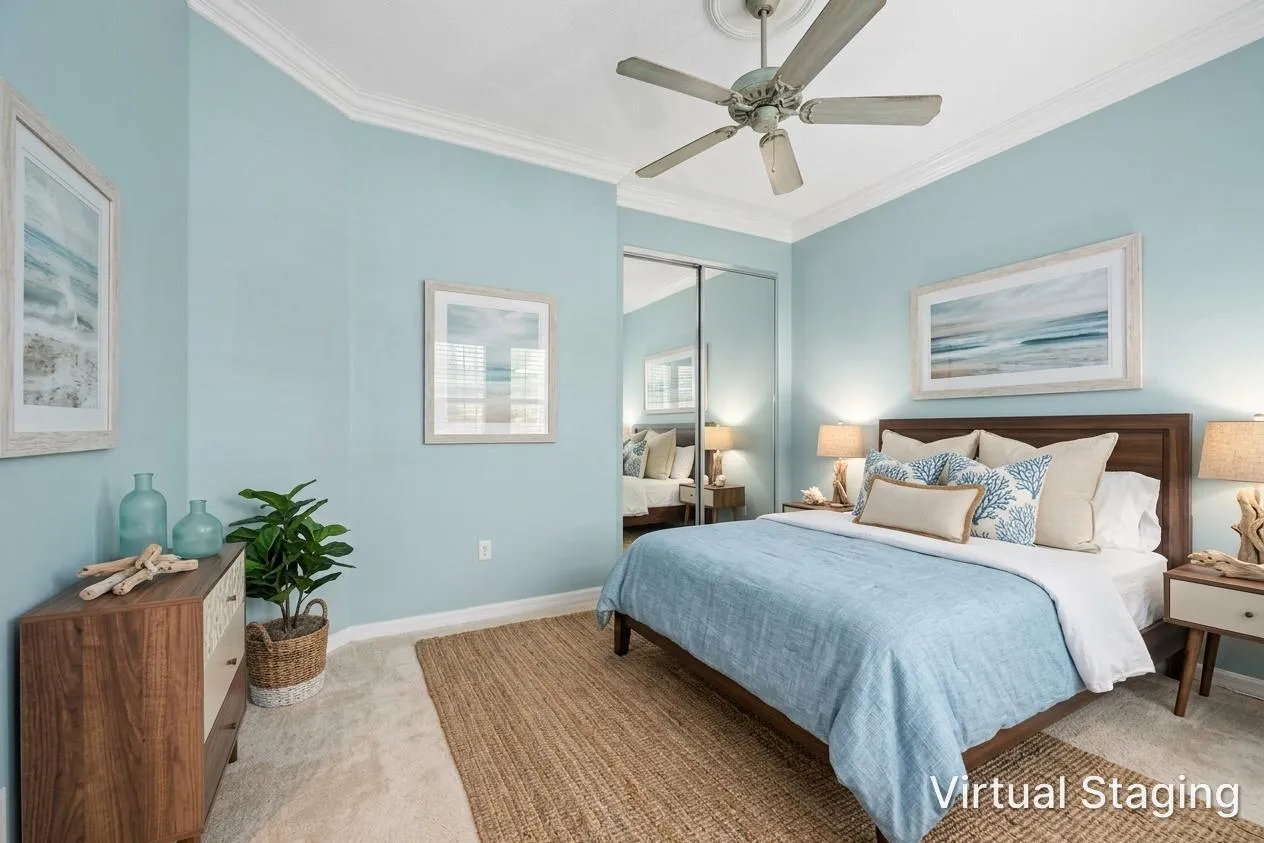 3rd Bedroom - Virtually Staged