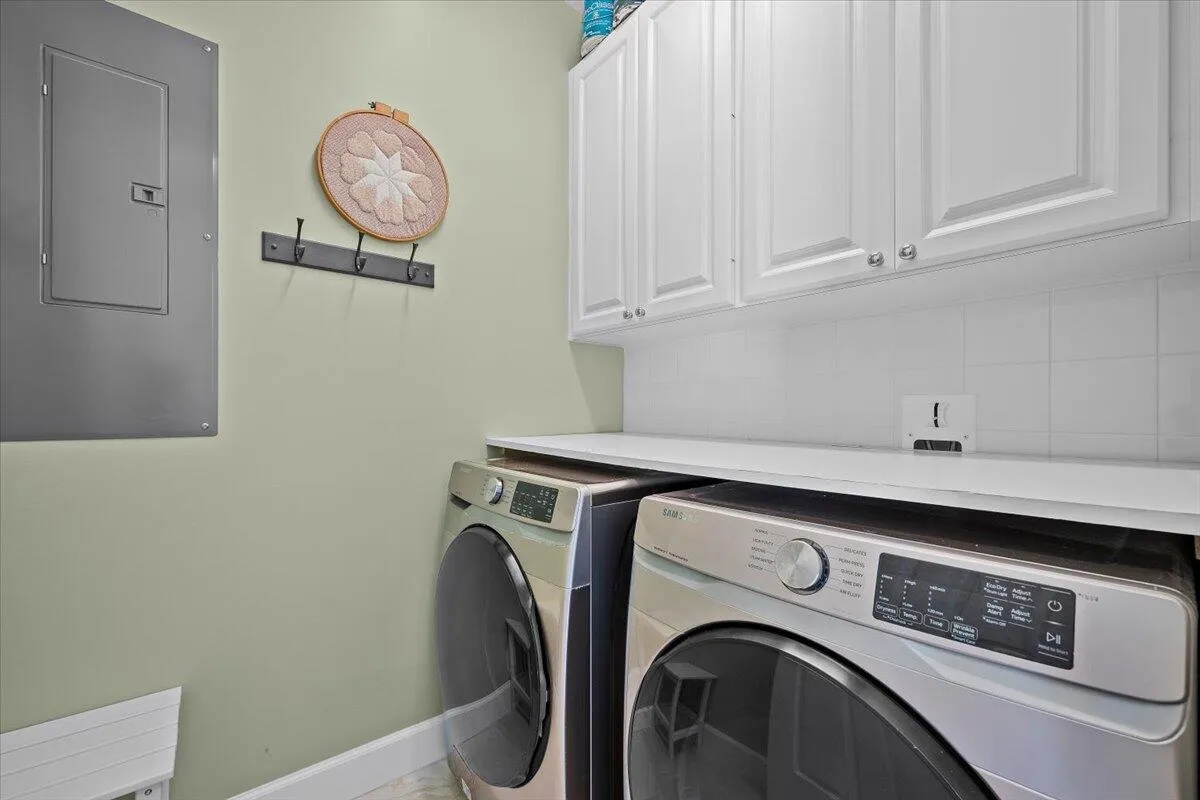 Convenient Laundry Room