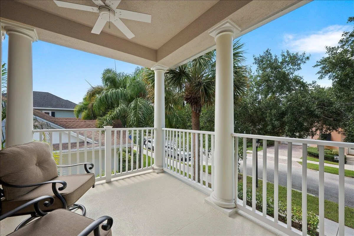 Private Balcony for Morning Coffee
