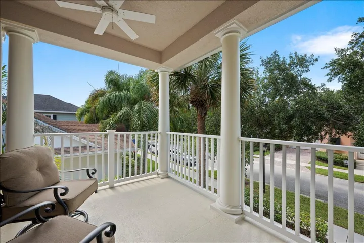Private Balcony for Morning Coffee