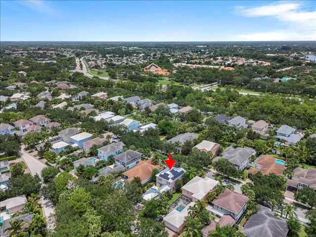 Aerial Neighborhood Setting