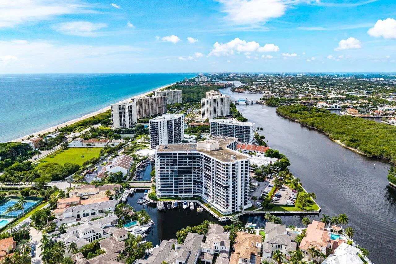 Ocean-to-Intracoastal Aerial View