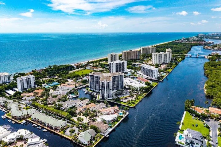 Oceanfront Community Aerial View