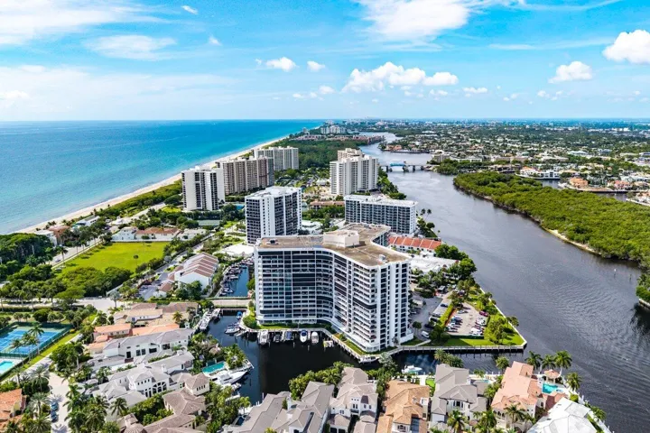 Ocean-to-Intracoastal Aerial View