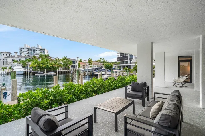 Covered Terrace