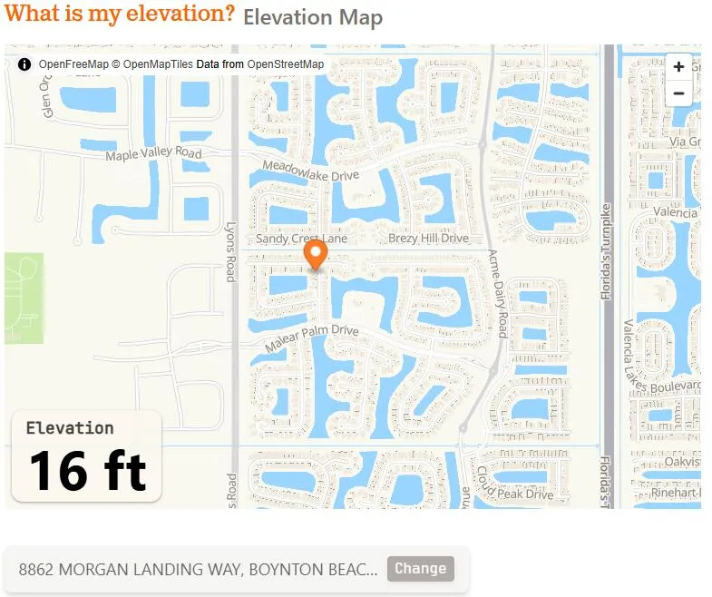 Elevation Map