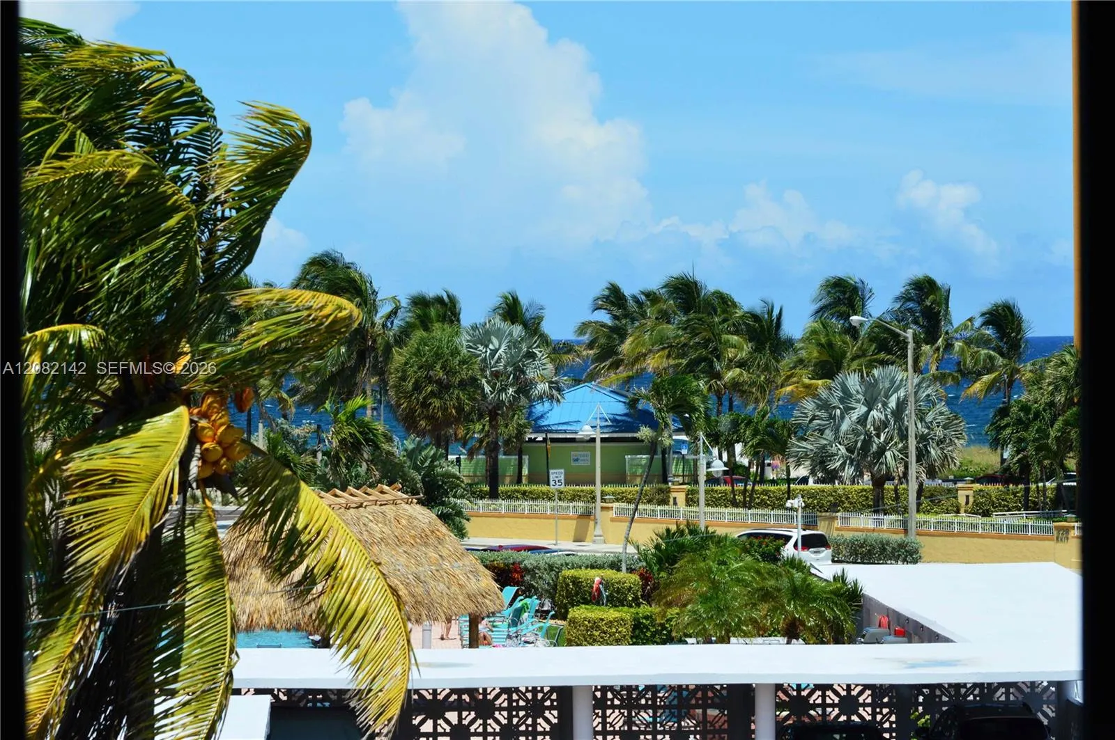 VIEW FROM BEDROOMS!