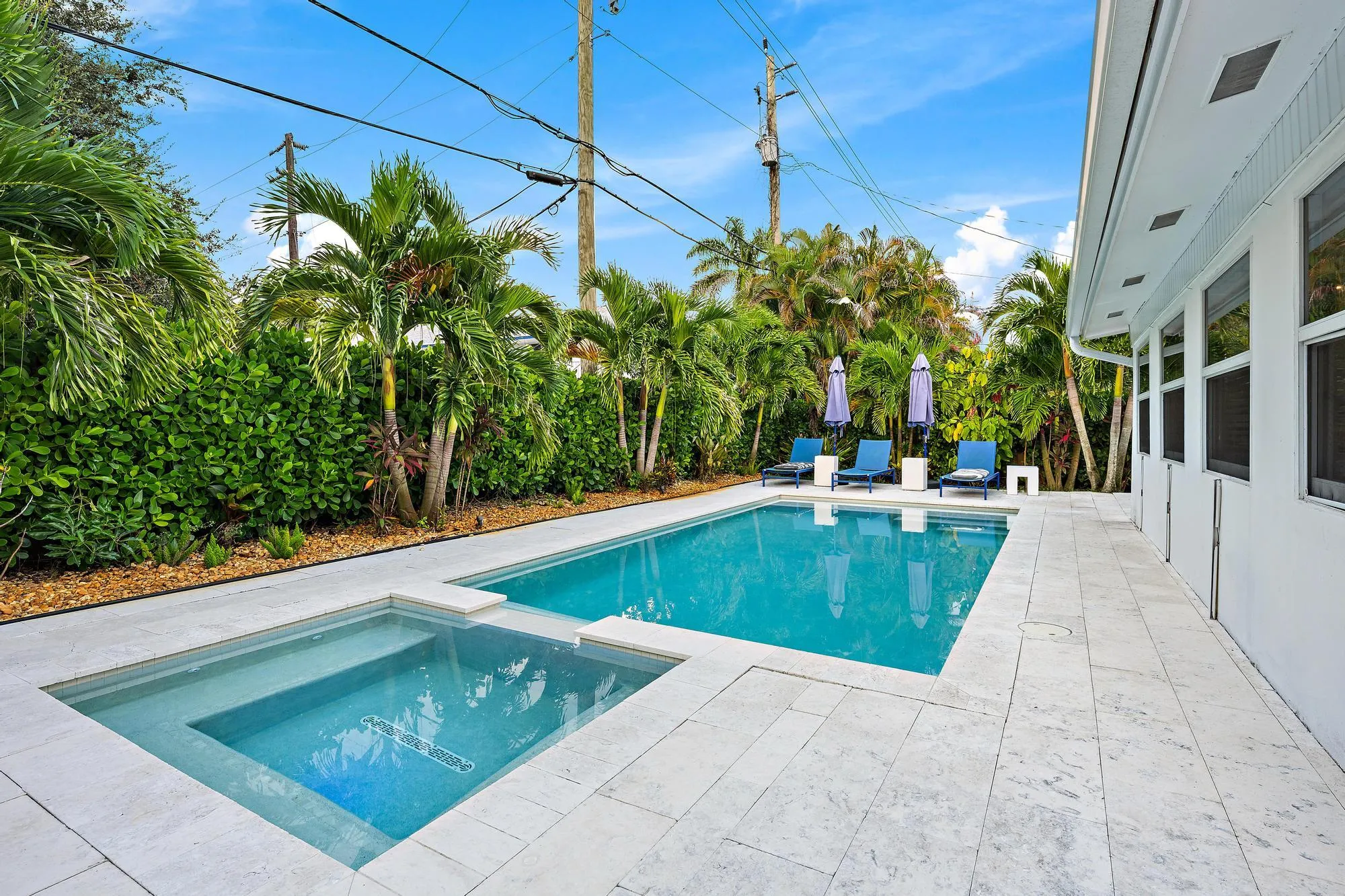 Pool & Back Exterior