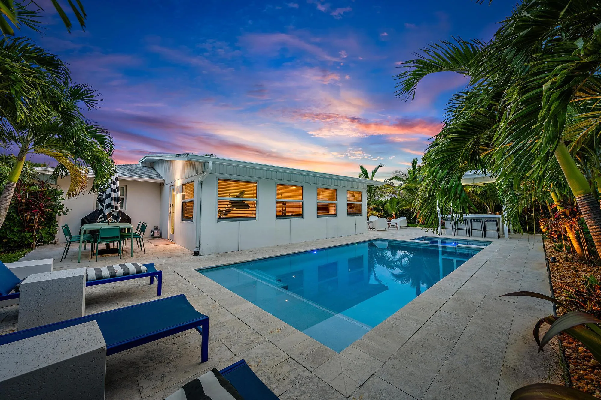 Pool & Back Exterior