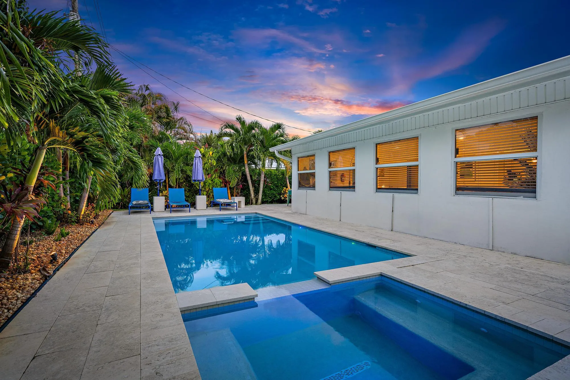 Pool & Back Exterior