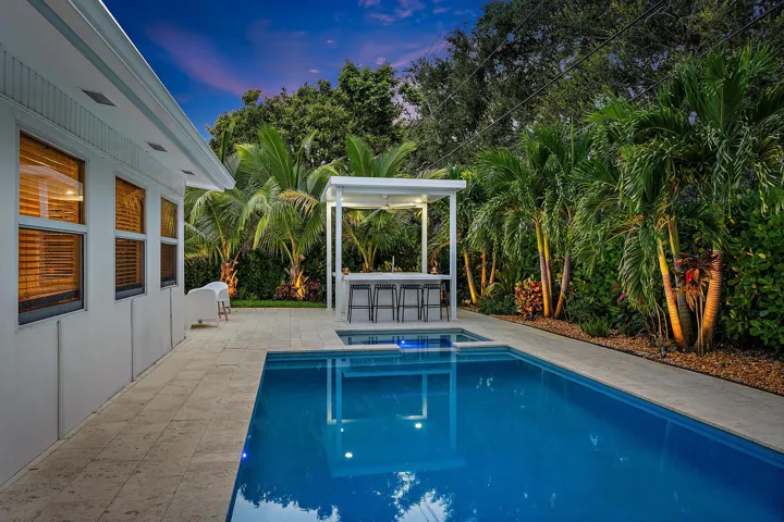 Pool & Back Exterior