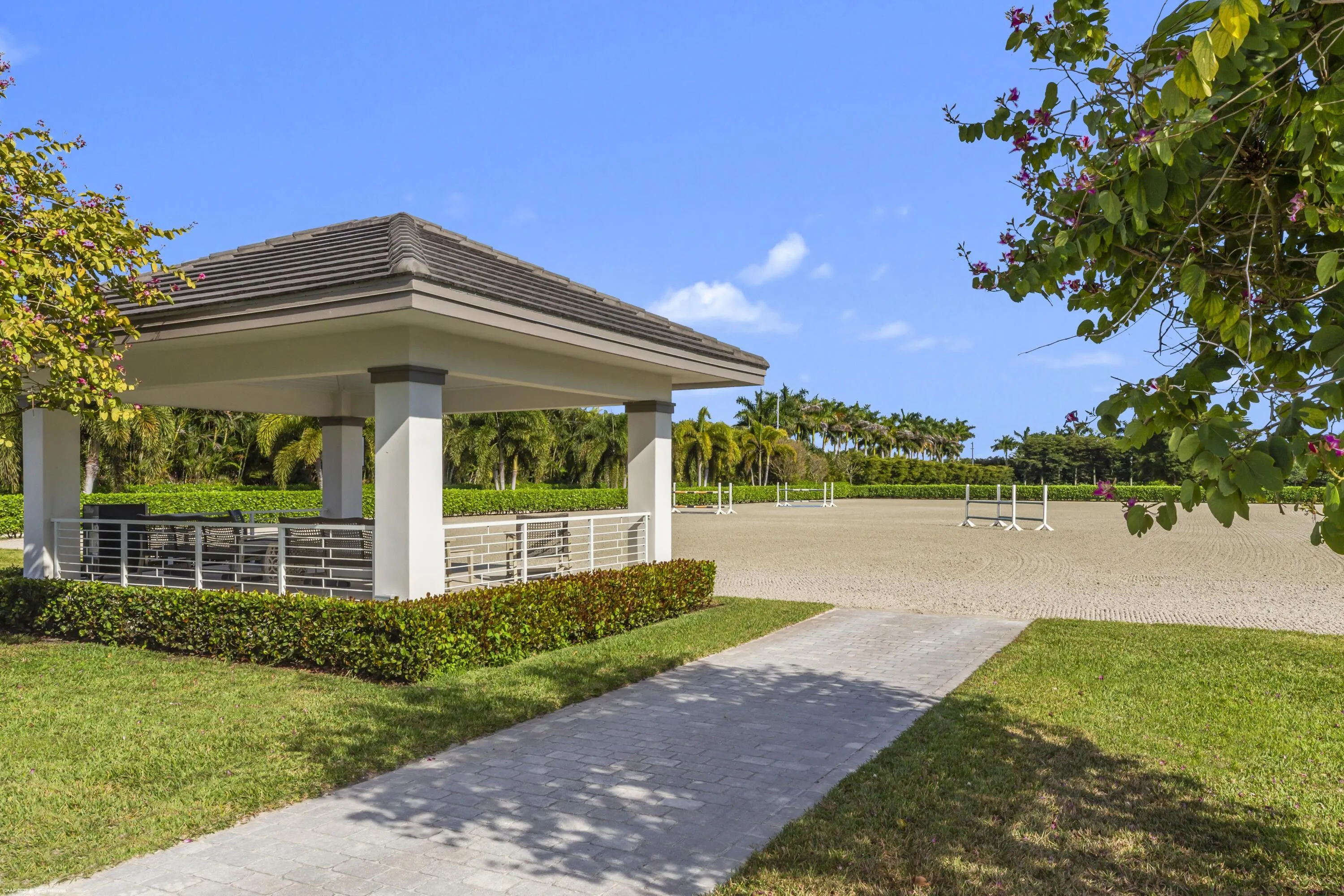 Covered Viewing Area