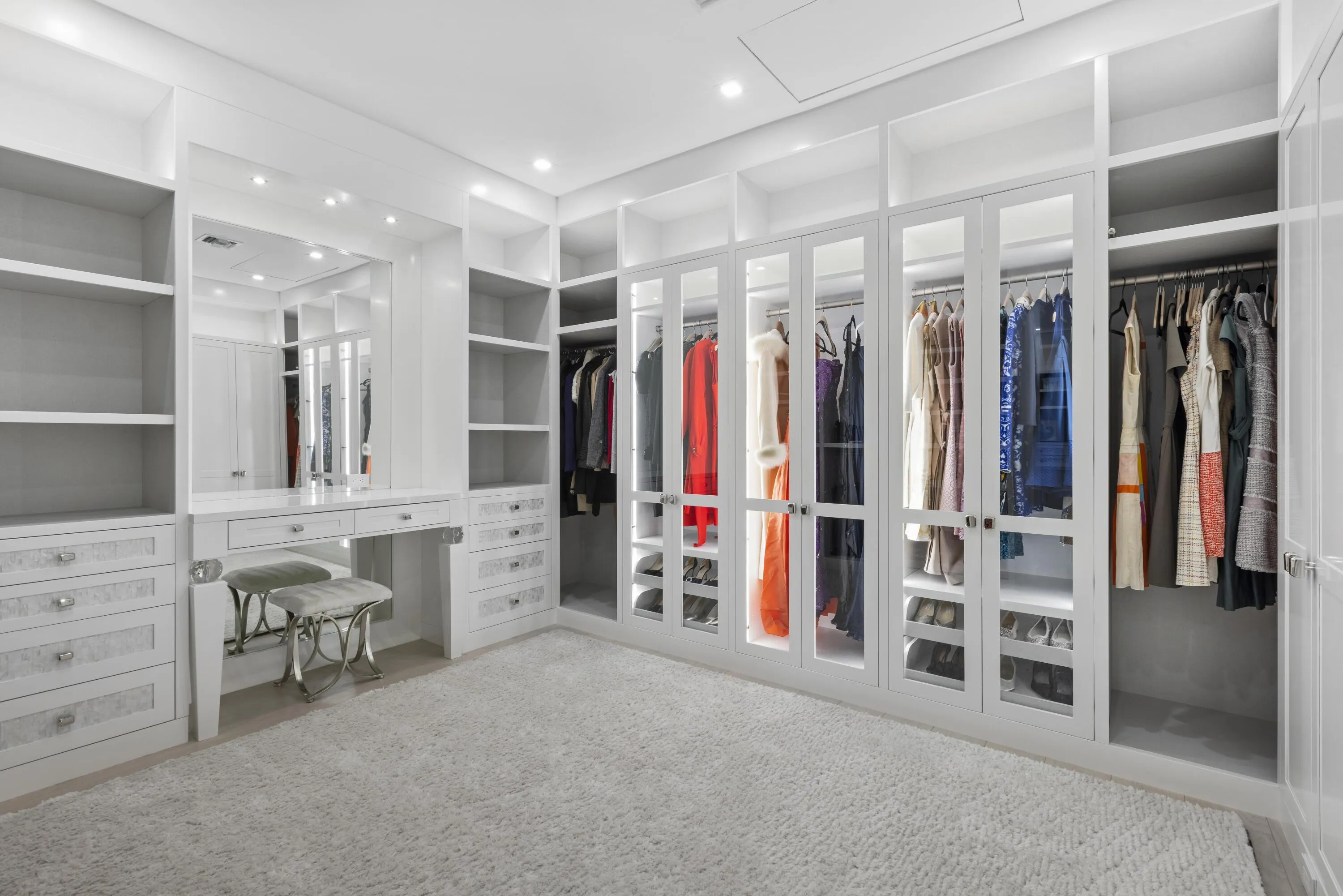 Primary Suite Walk In Closet #1