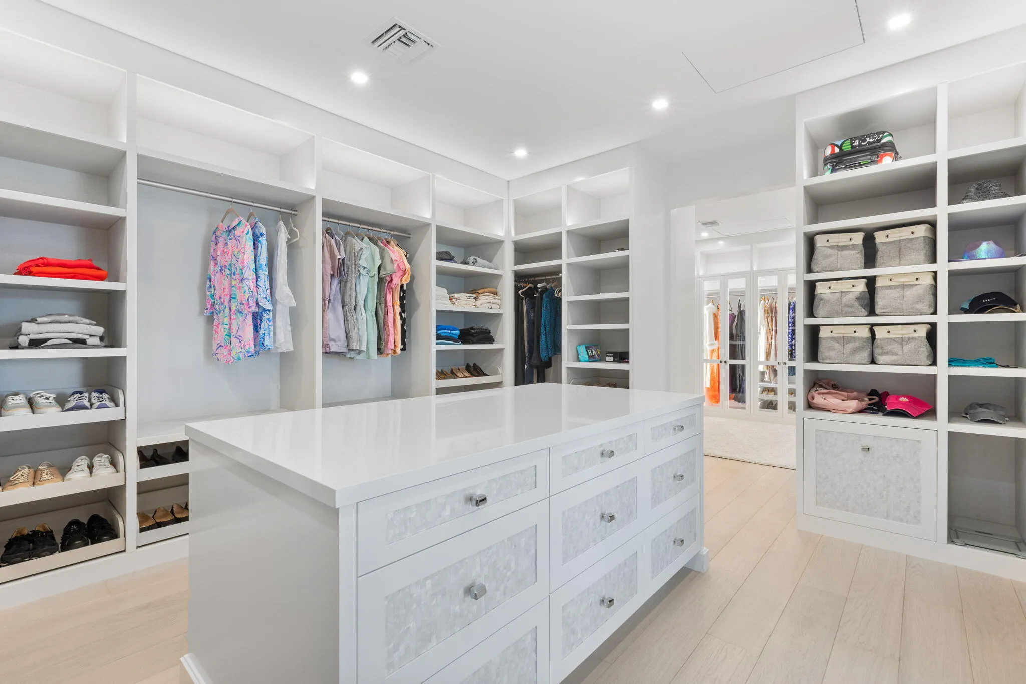 Primary Suite Walk In Closet #1