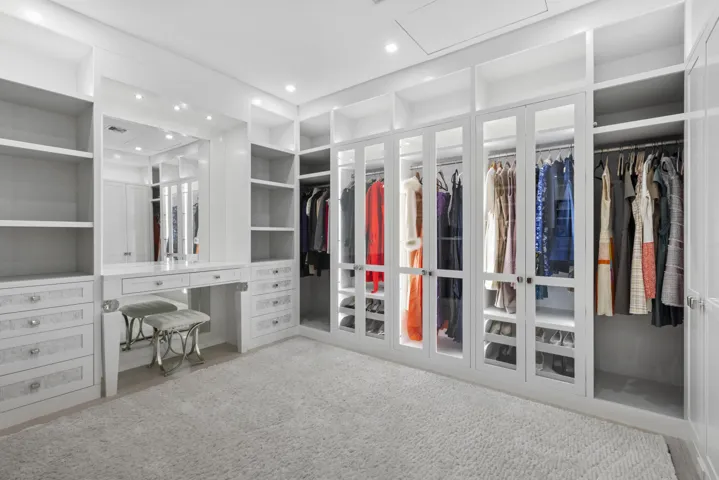 Primary Suite Walk In Closet #1
