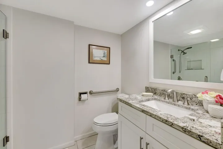 MASTER BATH WITH NEW SHOWER