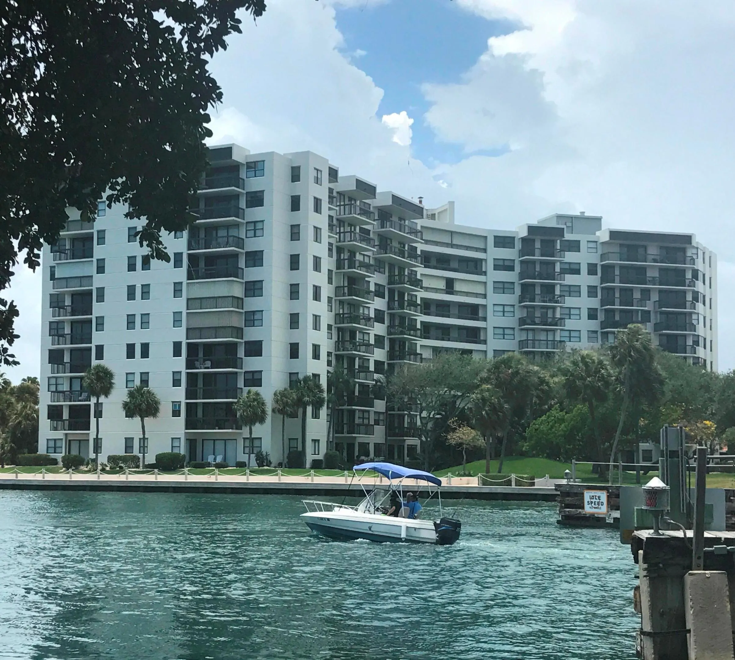 Voyager Condo is located on the West side of the Intracoastal Waterways