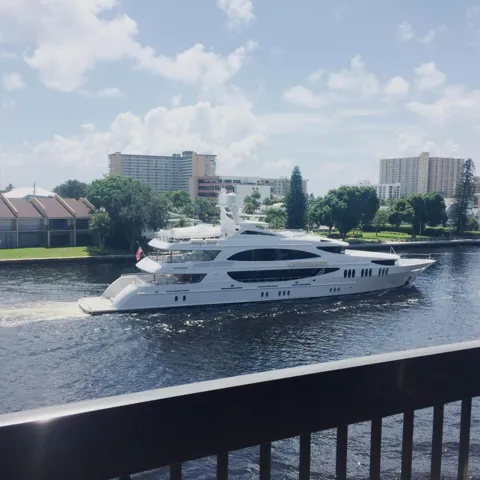 Boat parade every day!