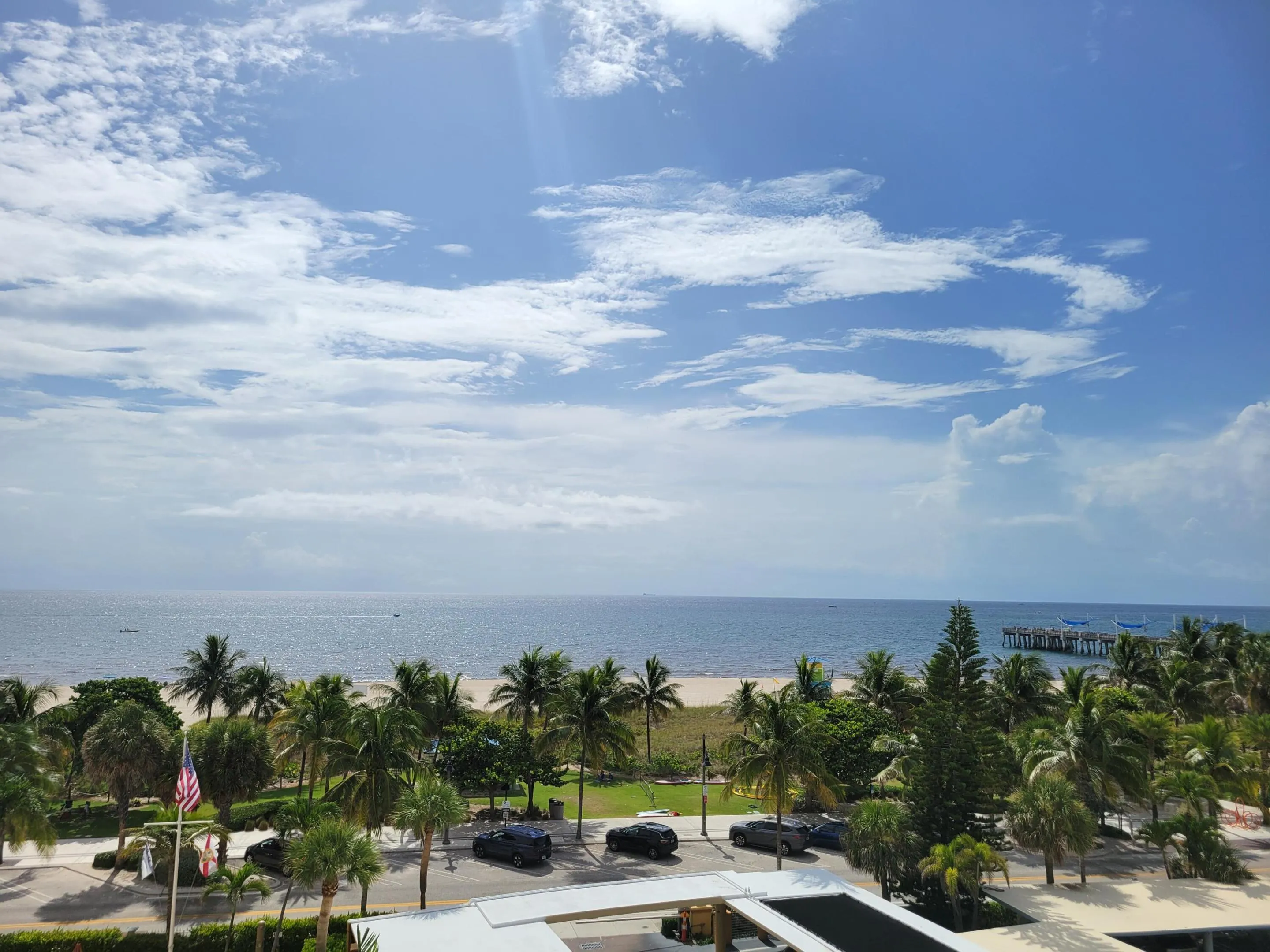 Actual view from Balcony