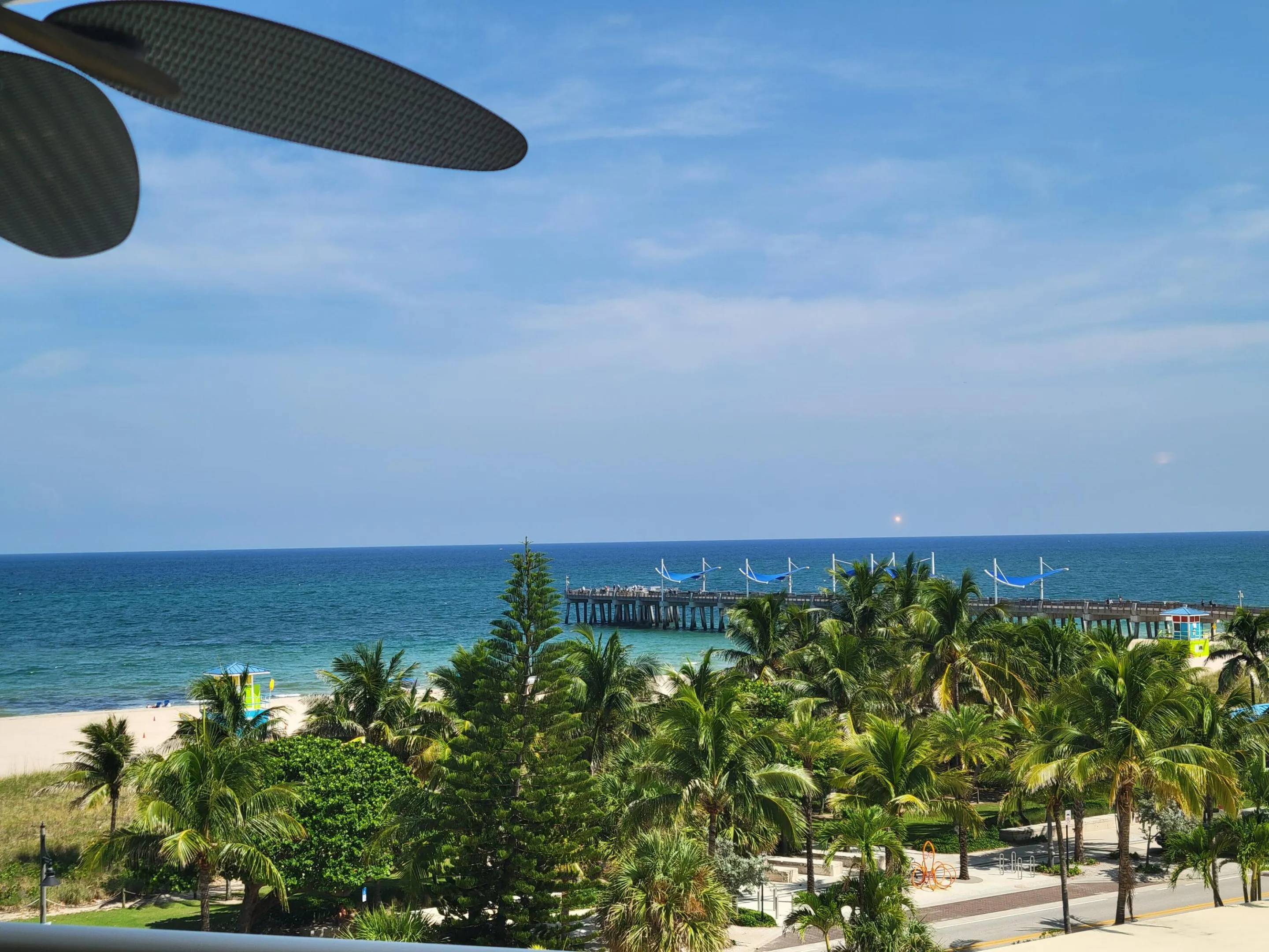 Actual view from Balcony