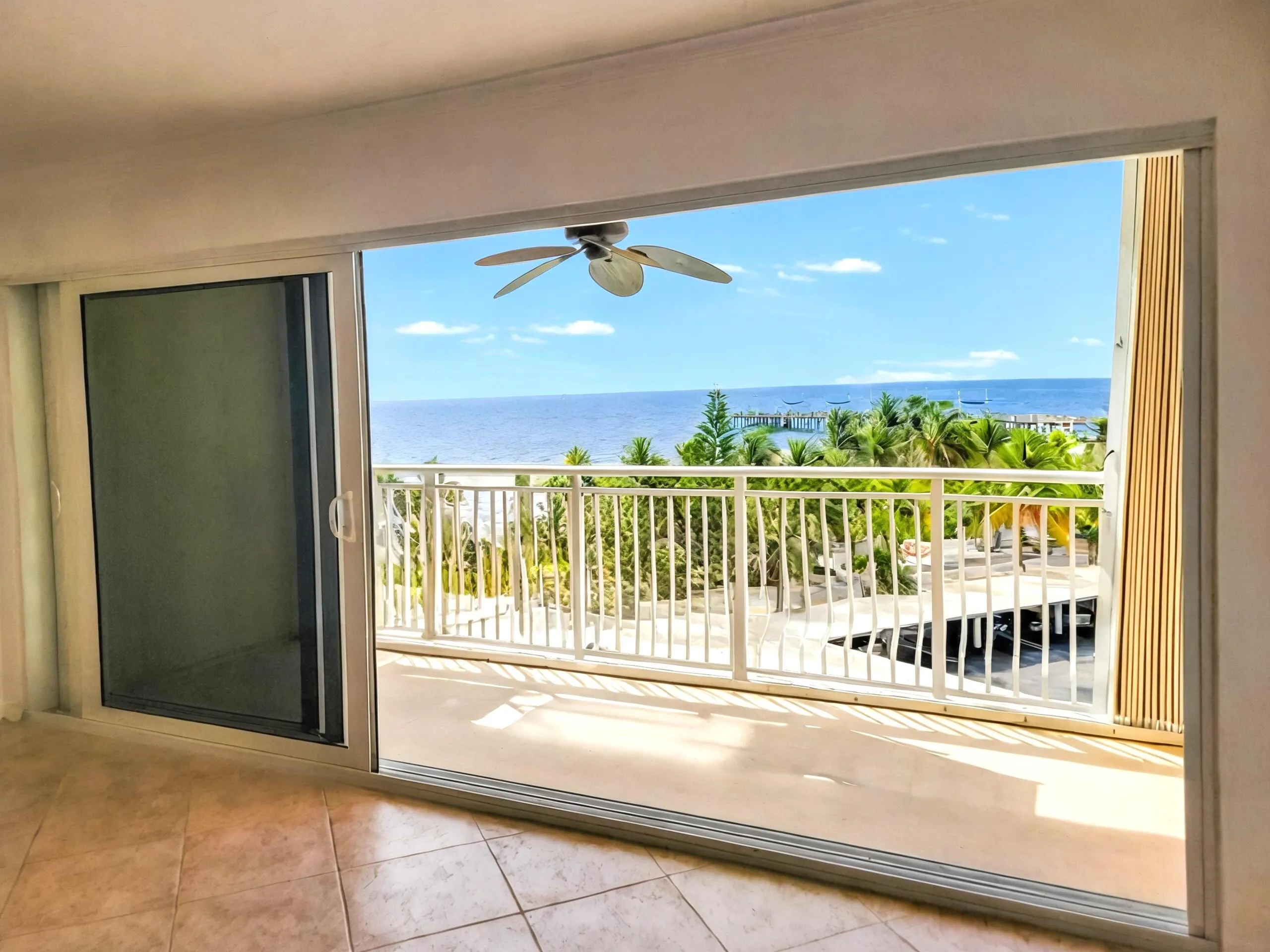 View from living room