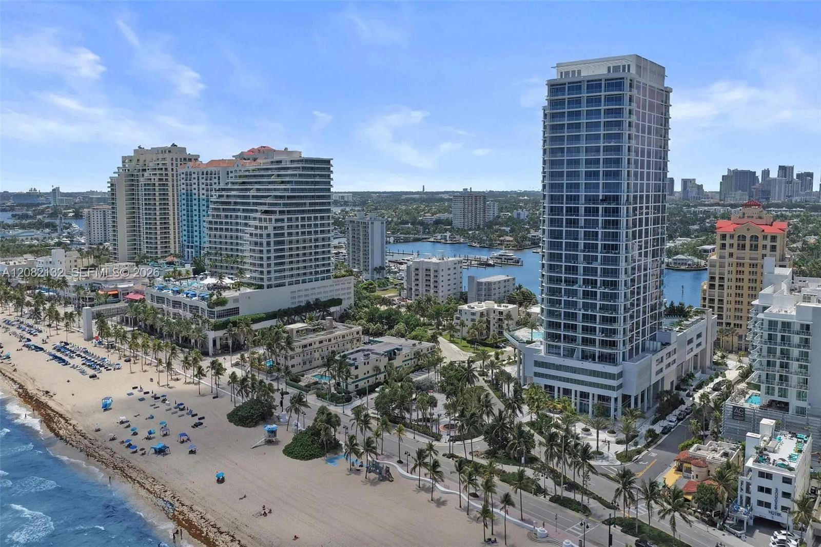 The famous, ACTIVE, Fort Lauderdale beach, shopping and boardwalk (greet for walking, biking & other exercise) is just steps away