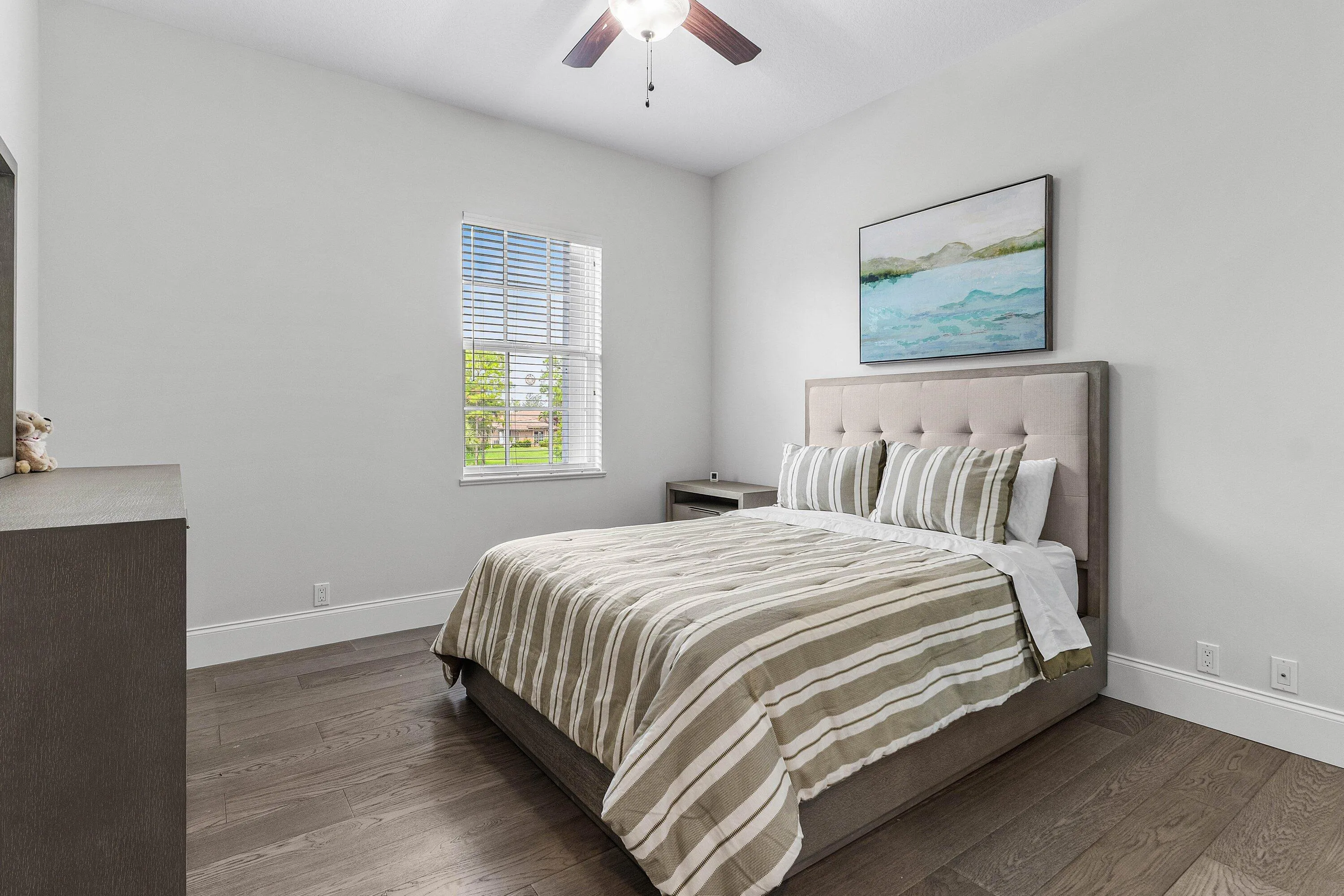 Wood-finish flooring