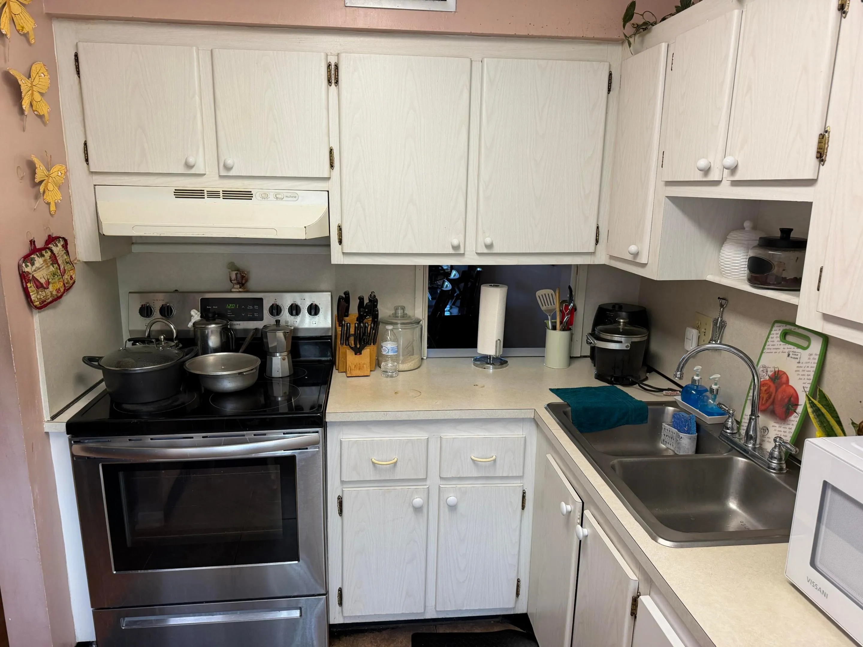 Stainless stove