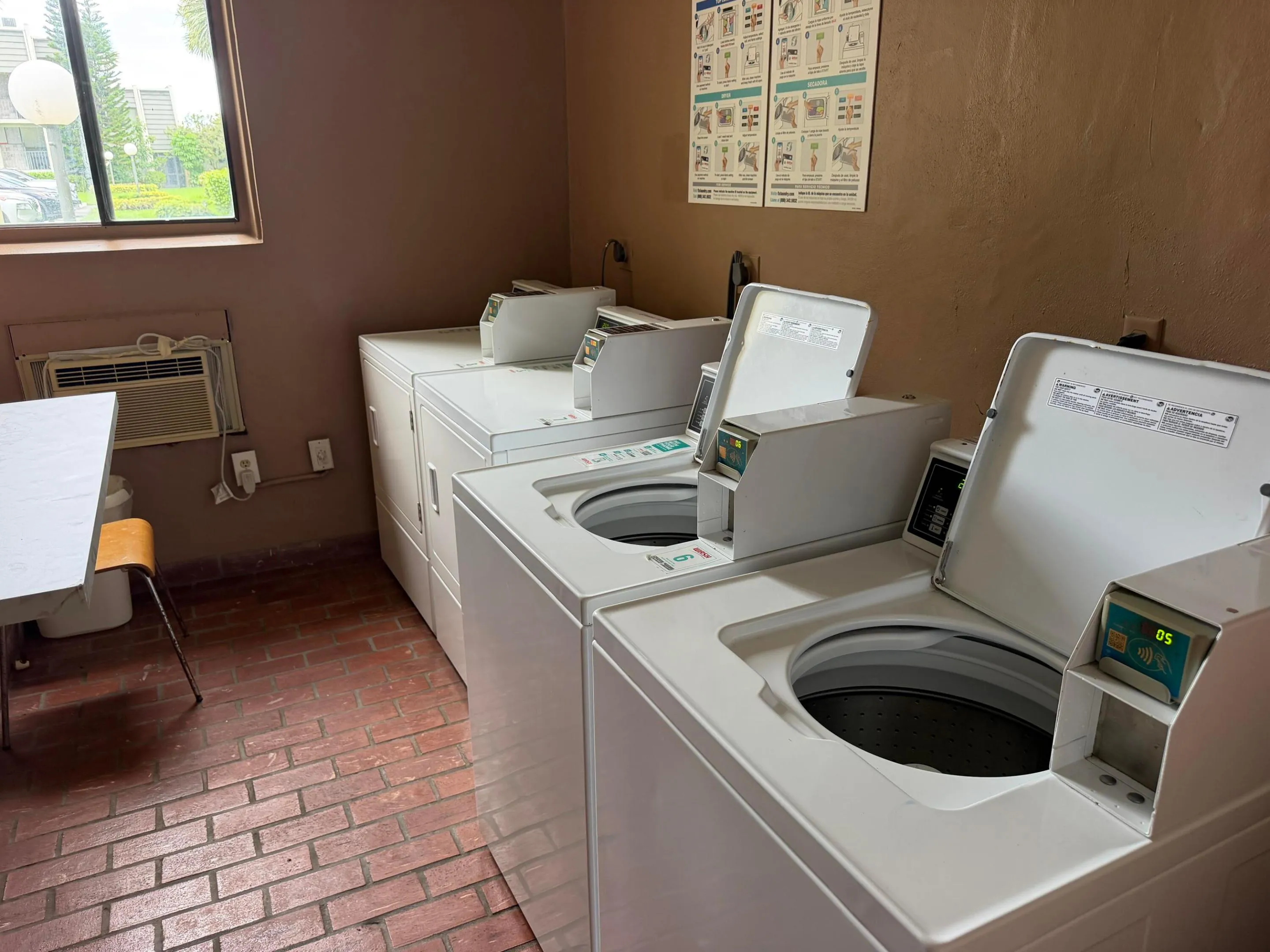 Common laundry on site
