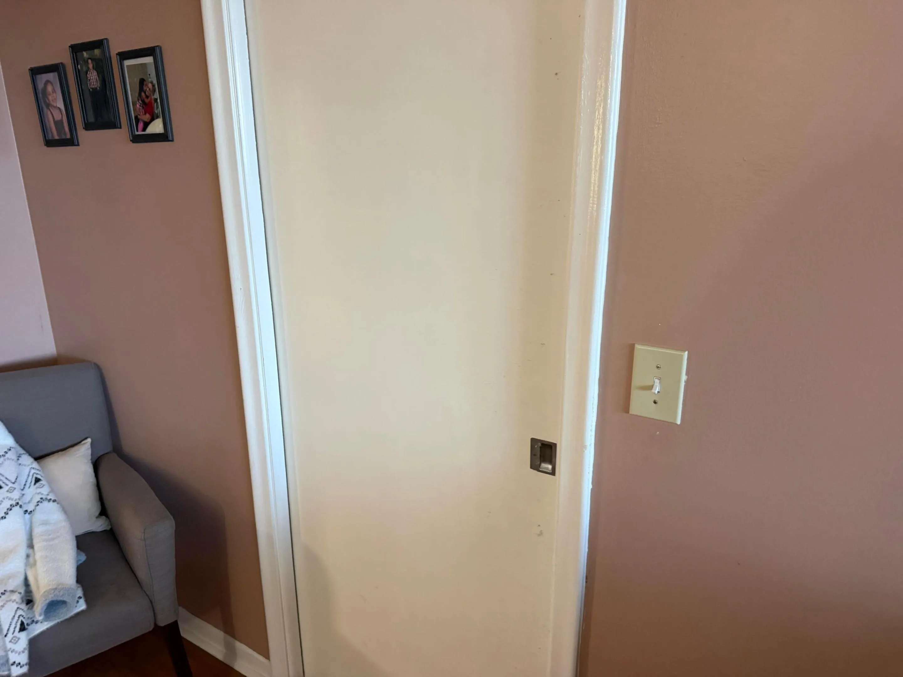 pocket door for privacy