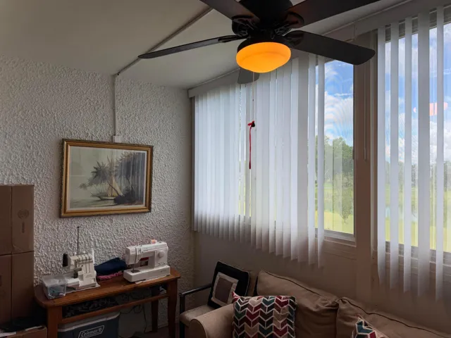 Sliding doors removed