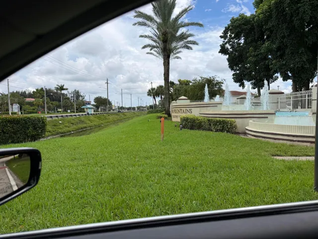 Fountains entrance on Lake Worth Rd.