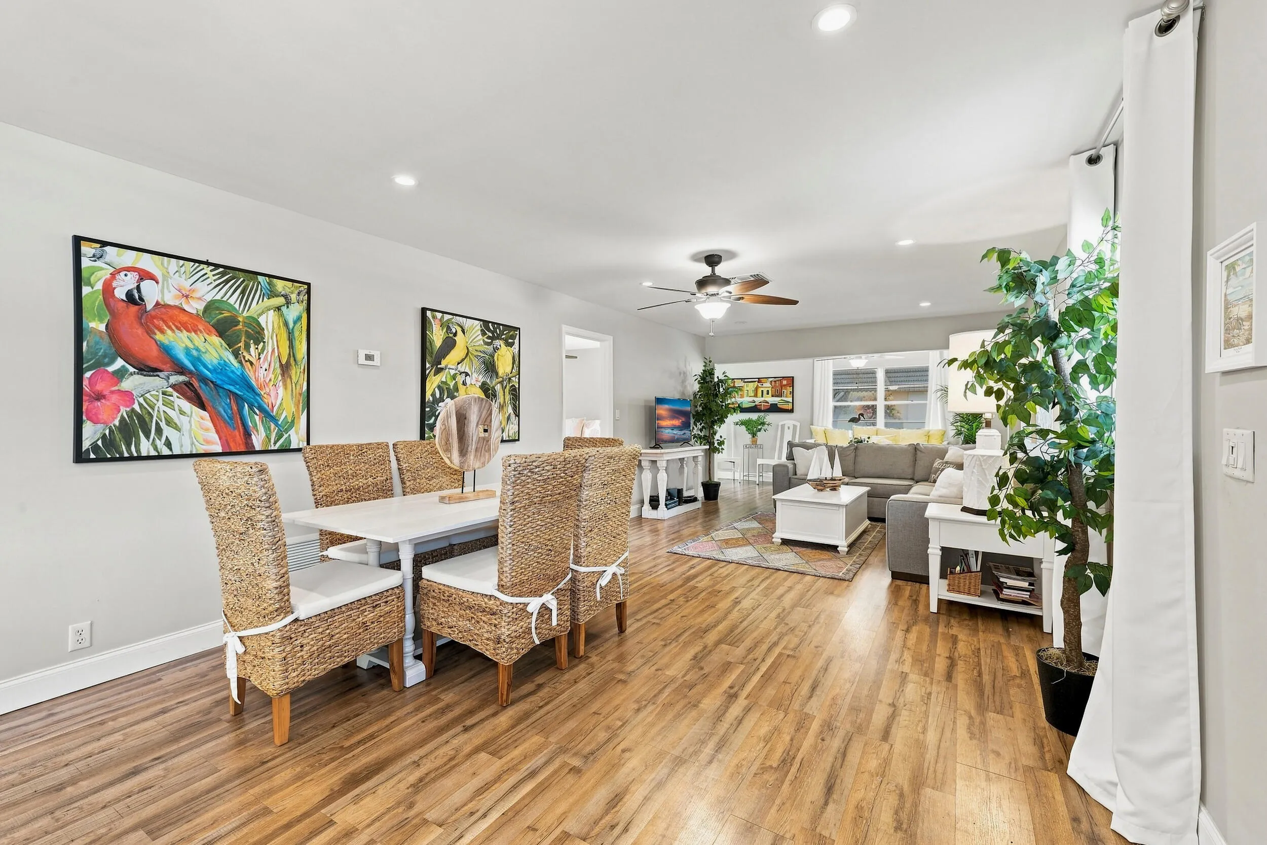 Large dining area.