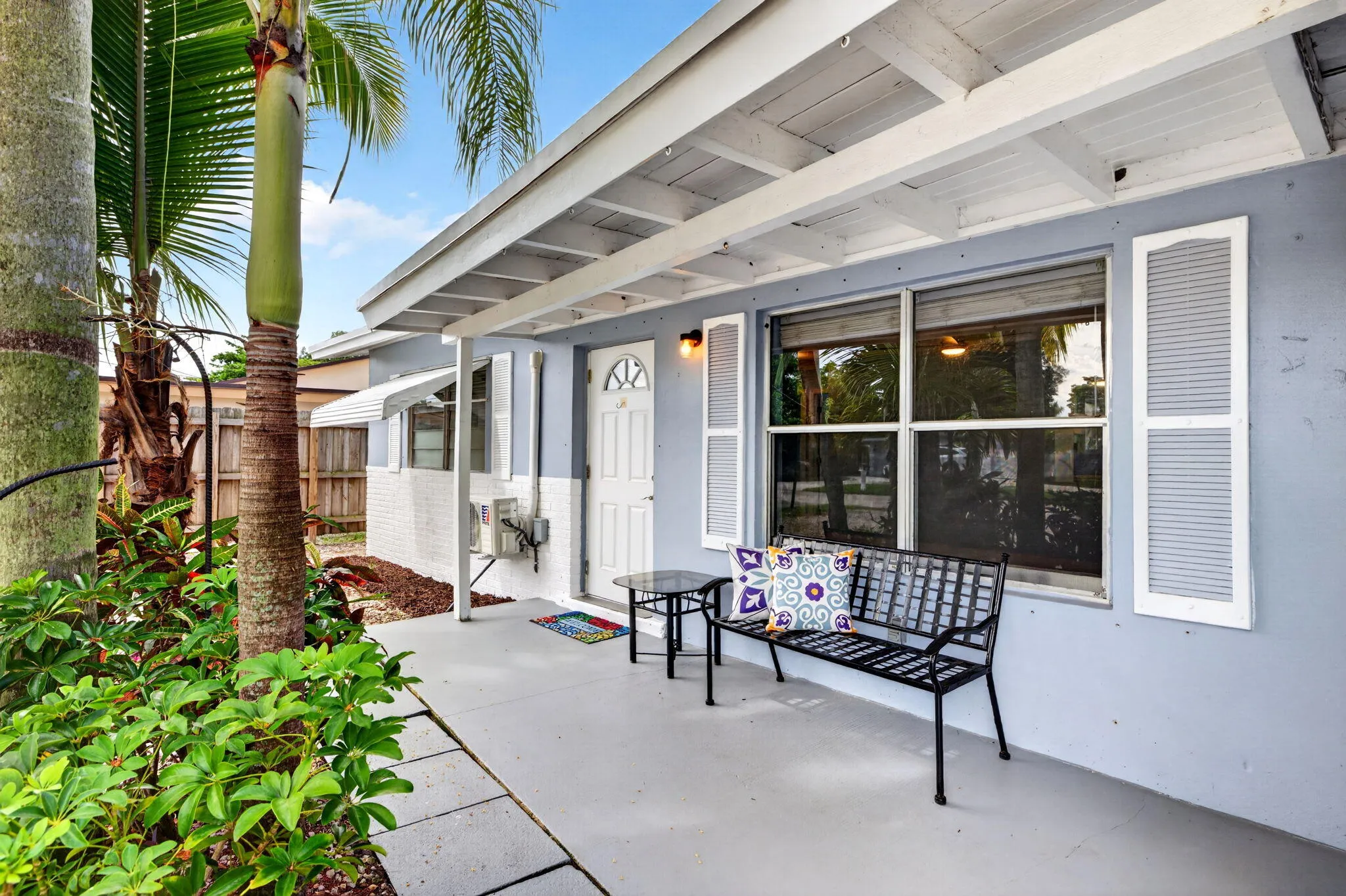 welcoming front porch