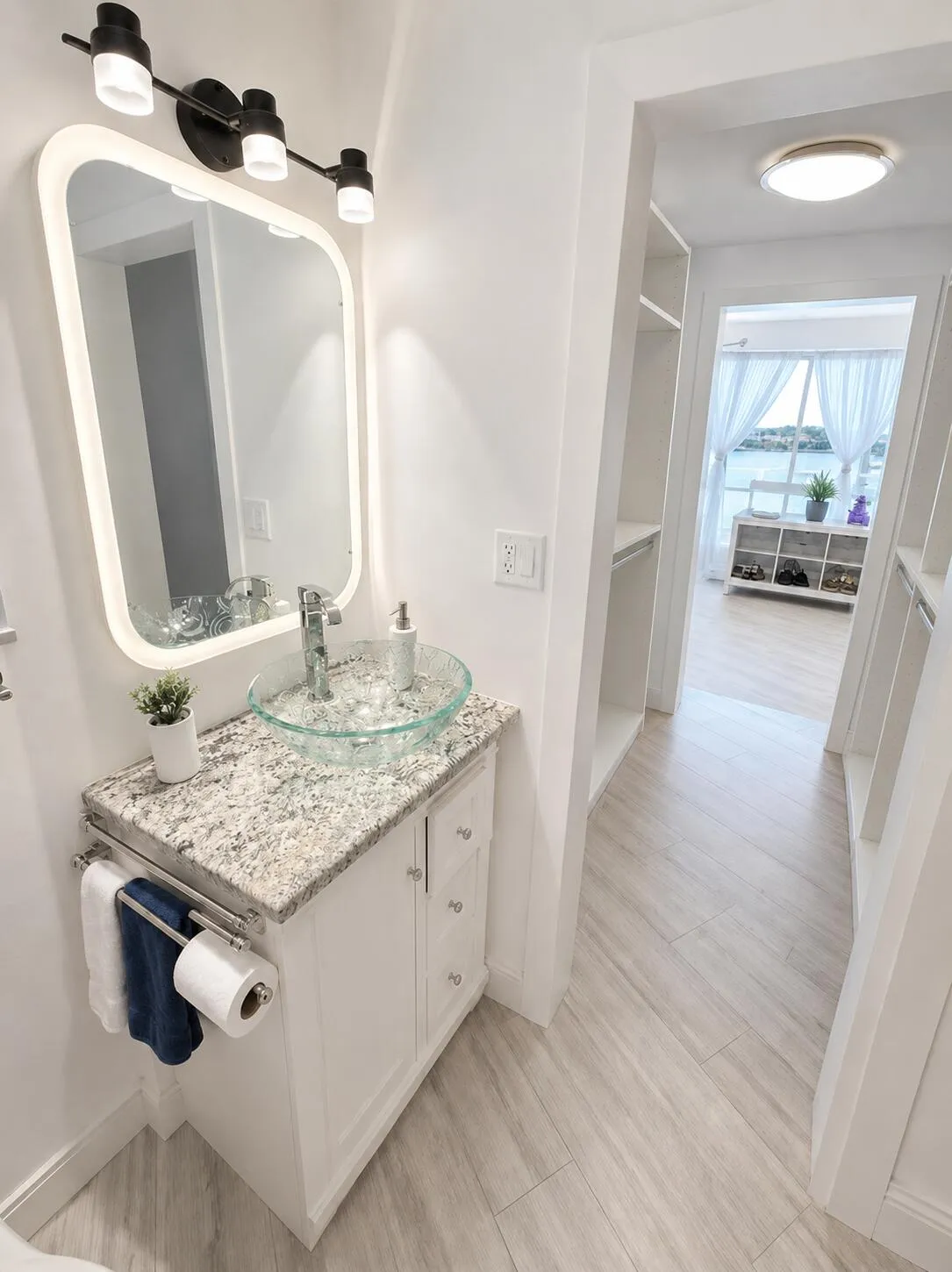 primary bathroom
