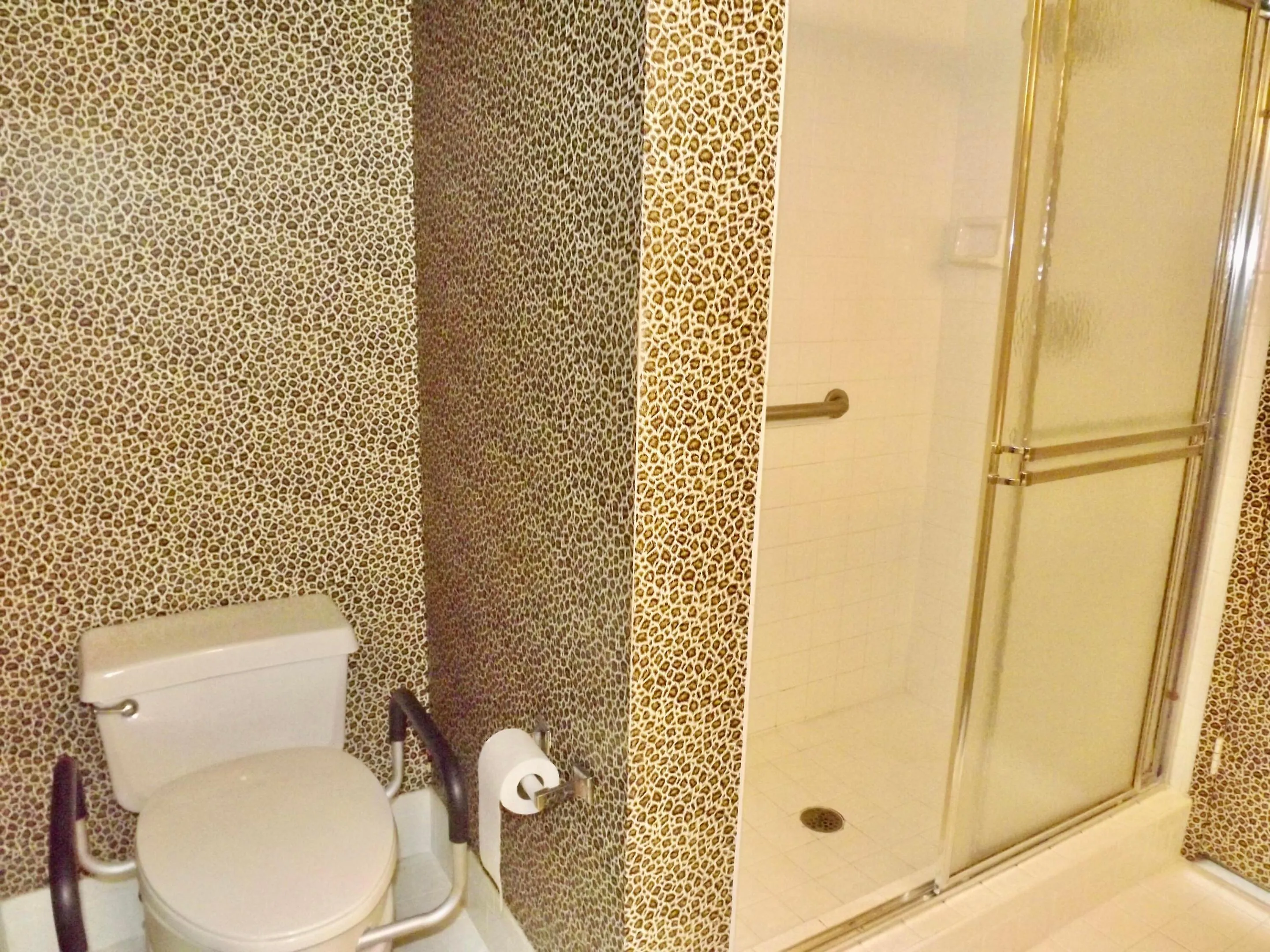 primary bath has large walk in shower