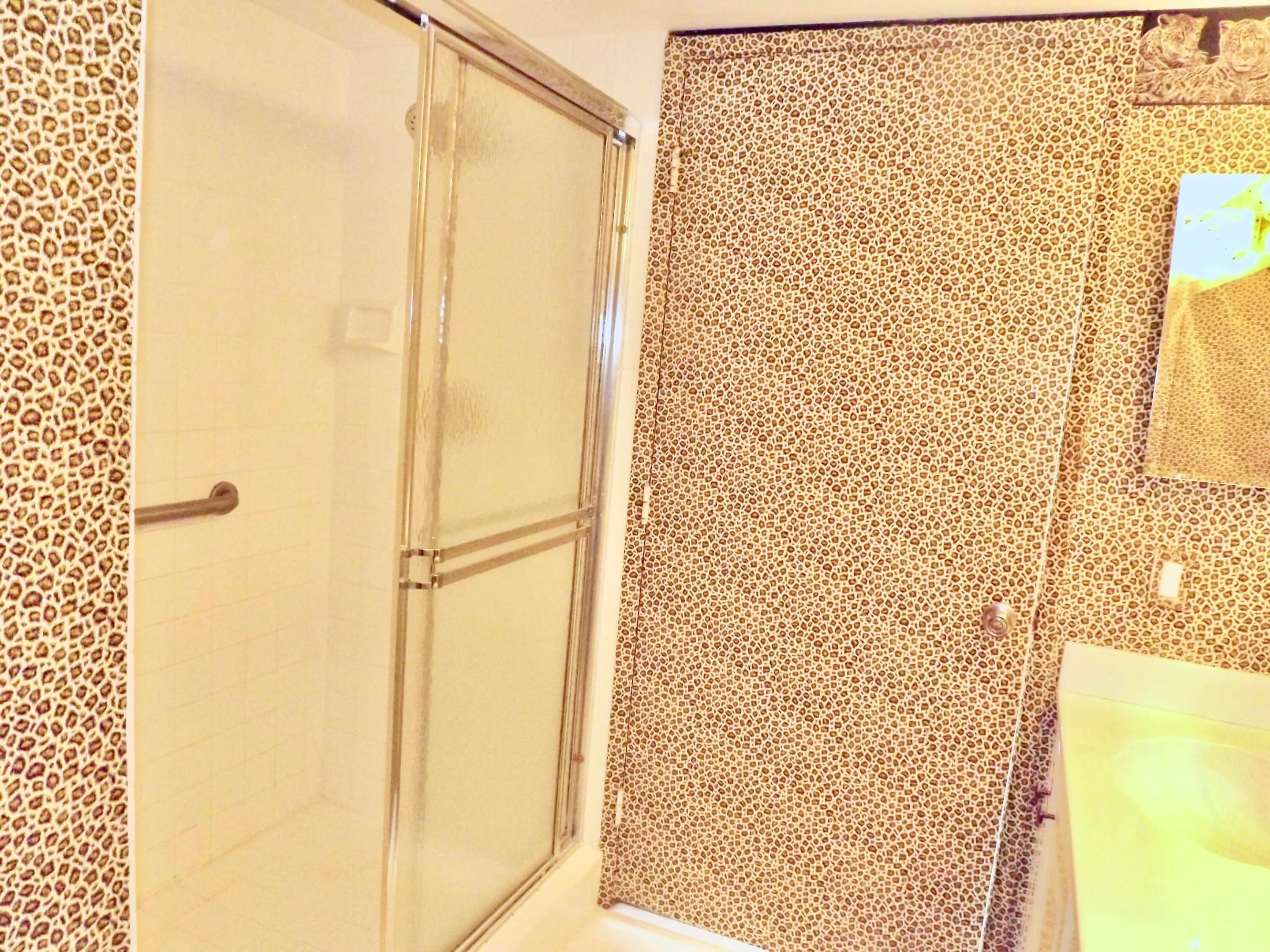 primary bath has large walk in shower