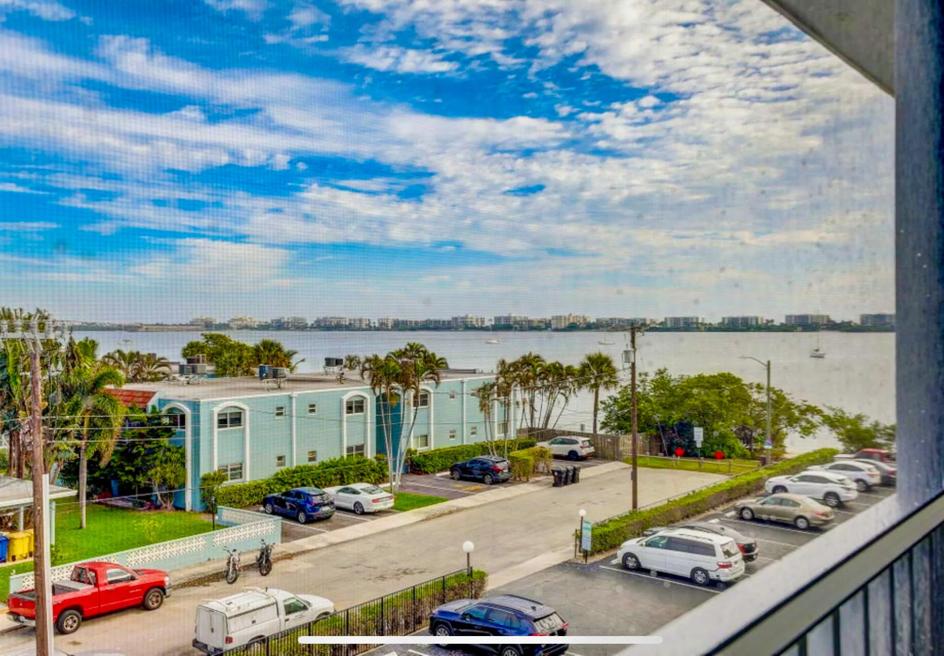 VIEW FROM BALCONY