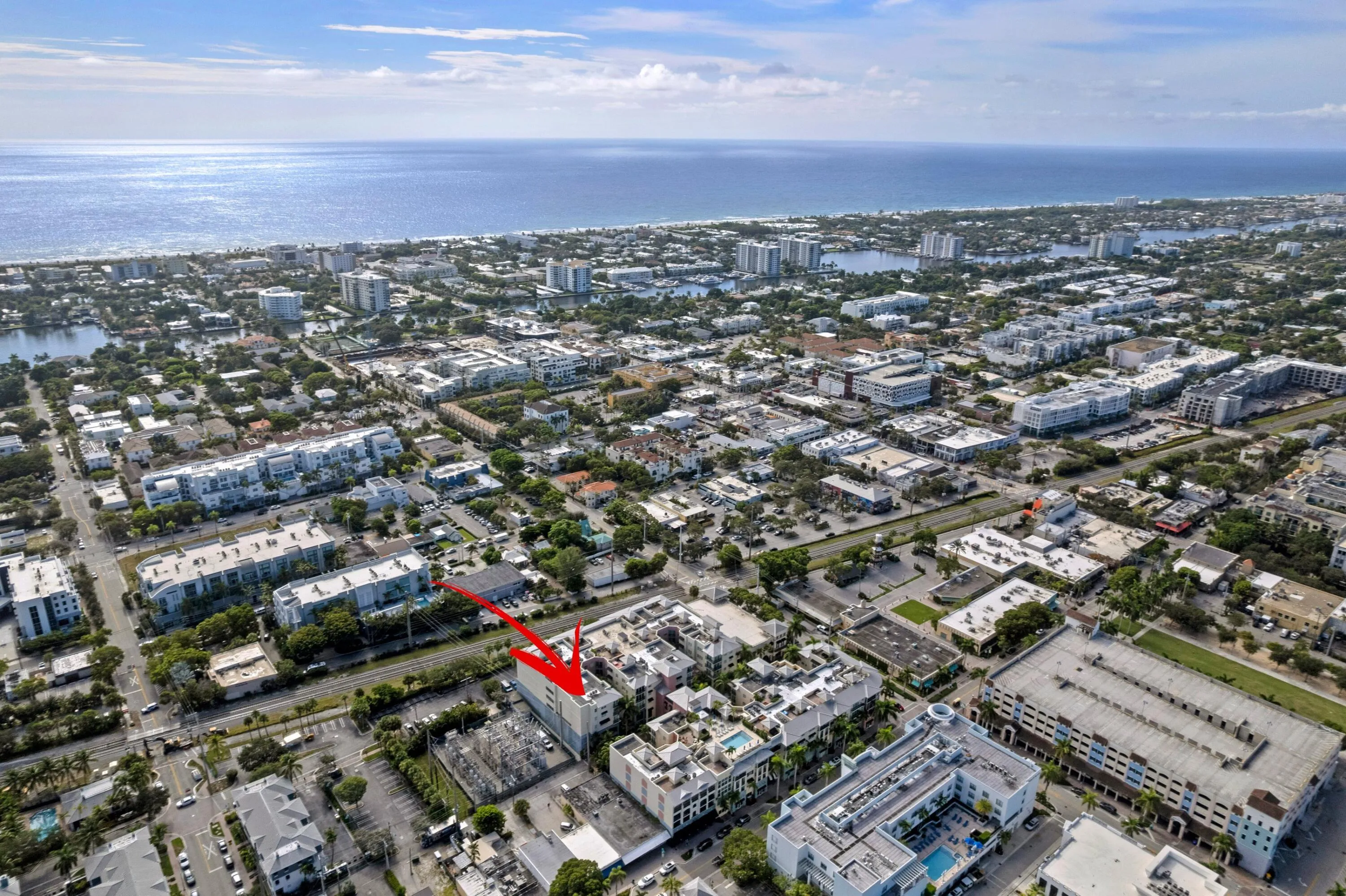 Aerial Neighborhood View