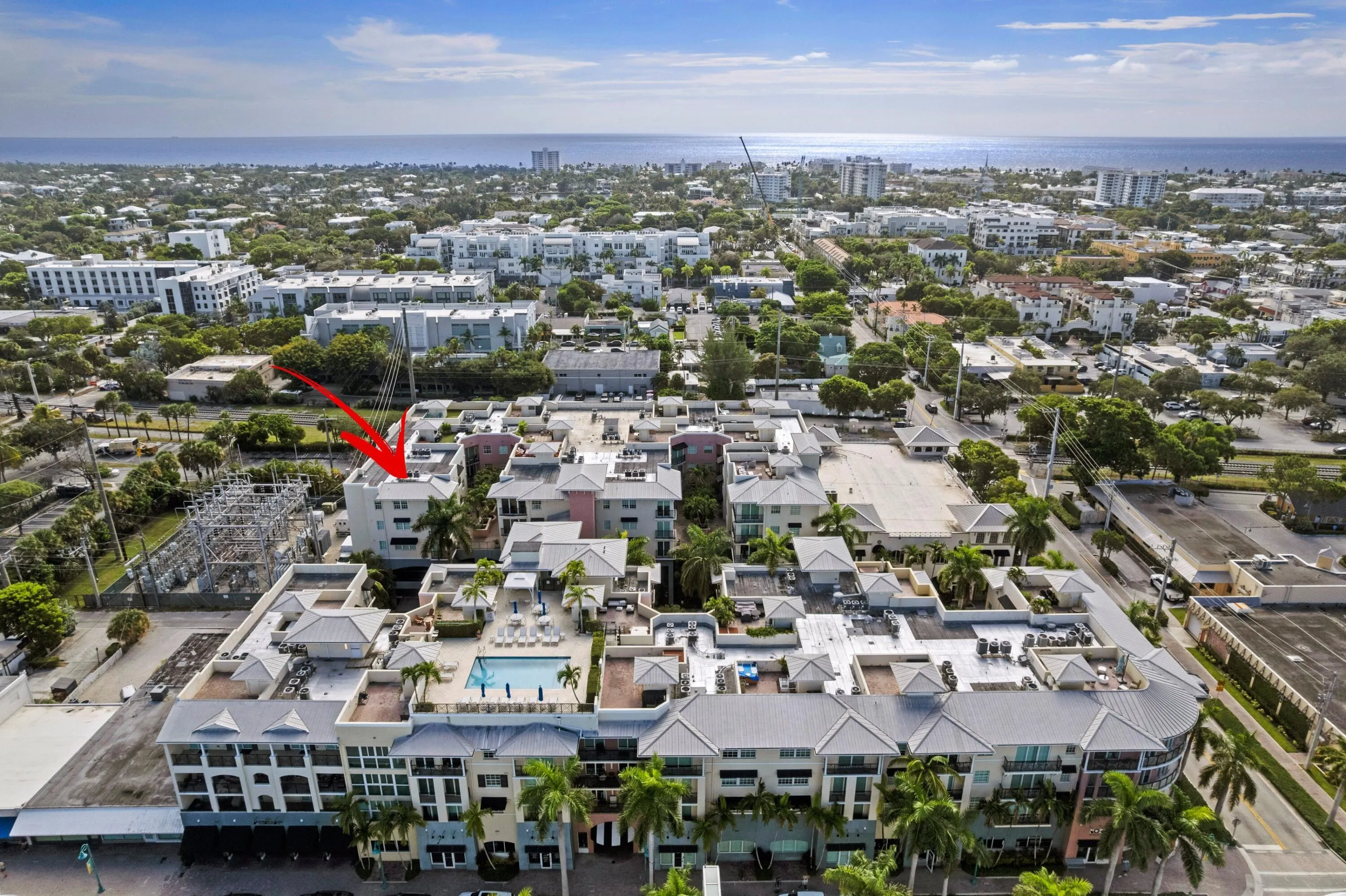 Aerial Neighborhood View