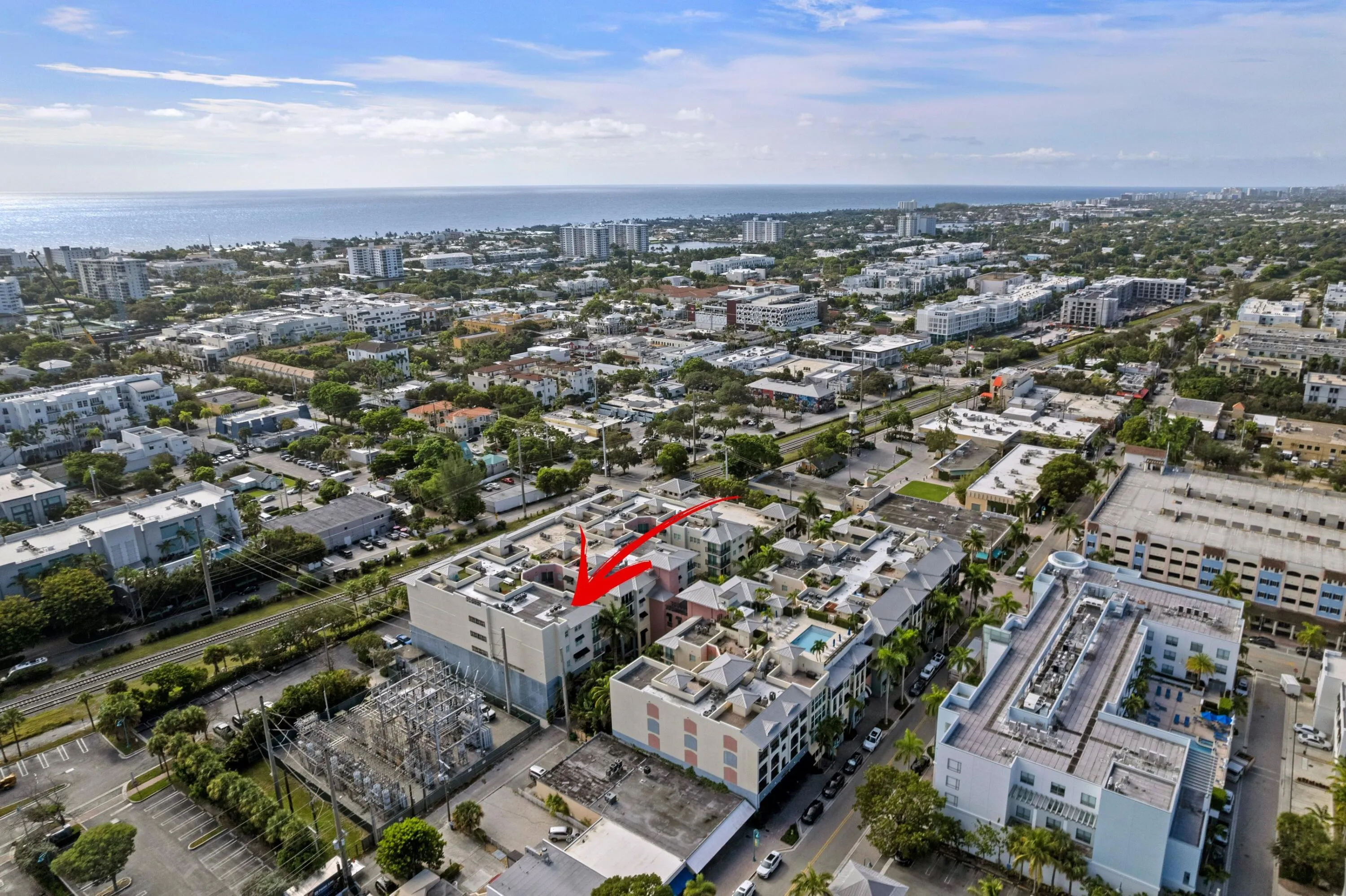 Aerial Neighborhood View