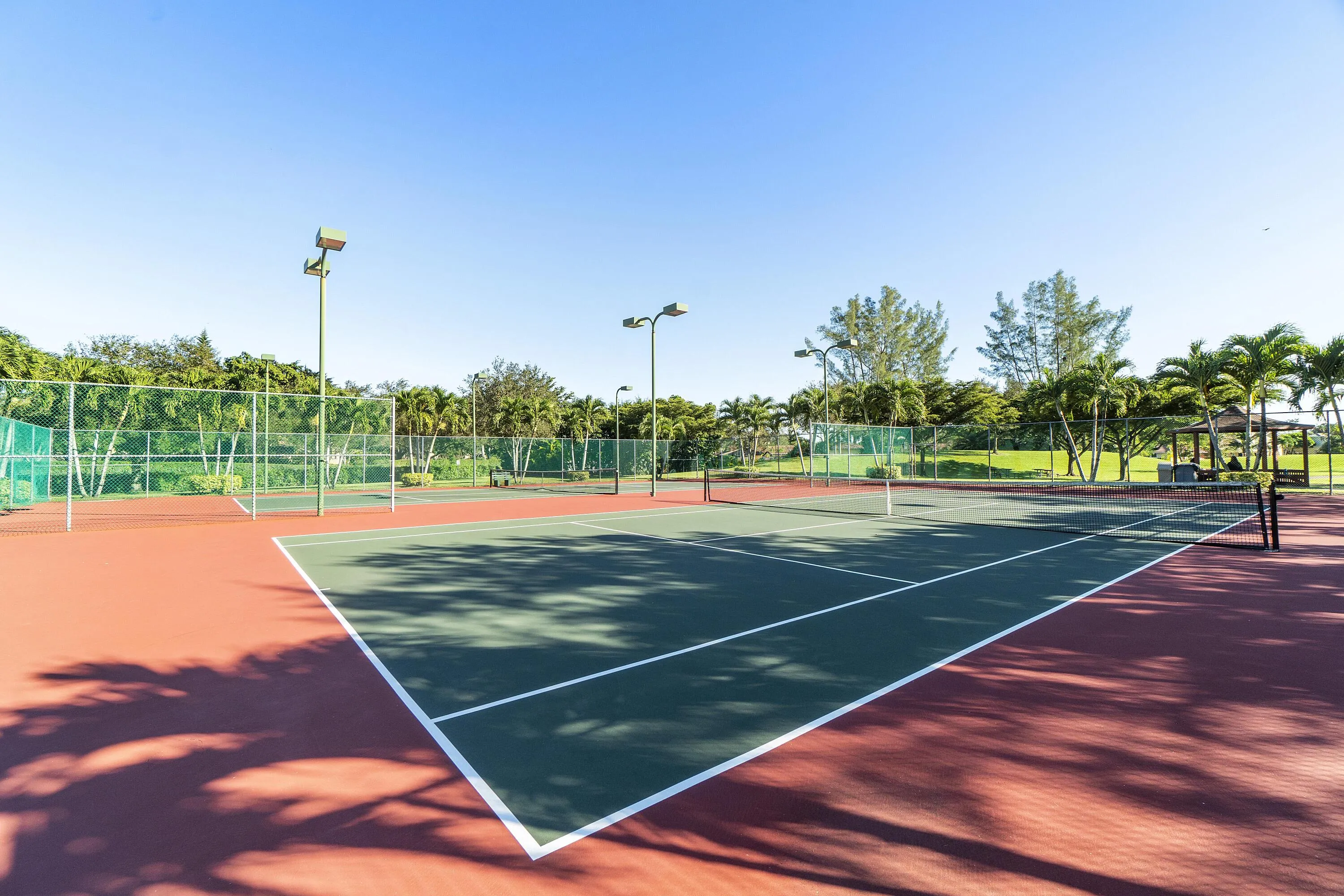 Tennis courts