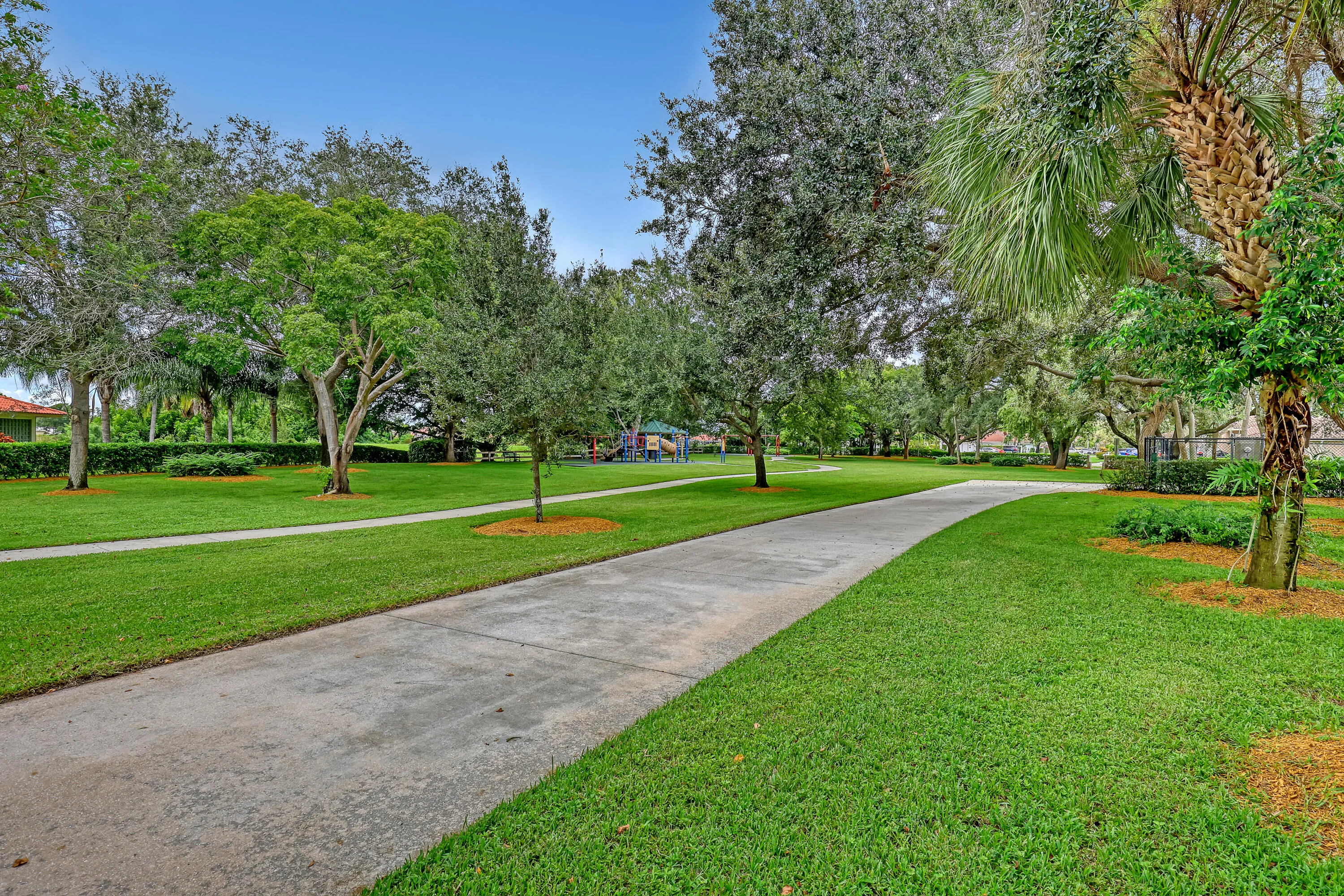 Beautiful neighborhood park