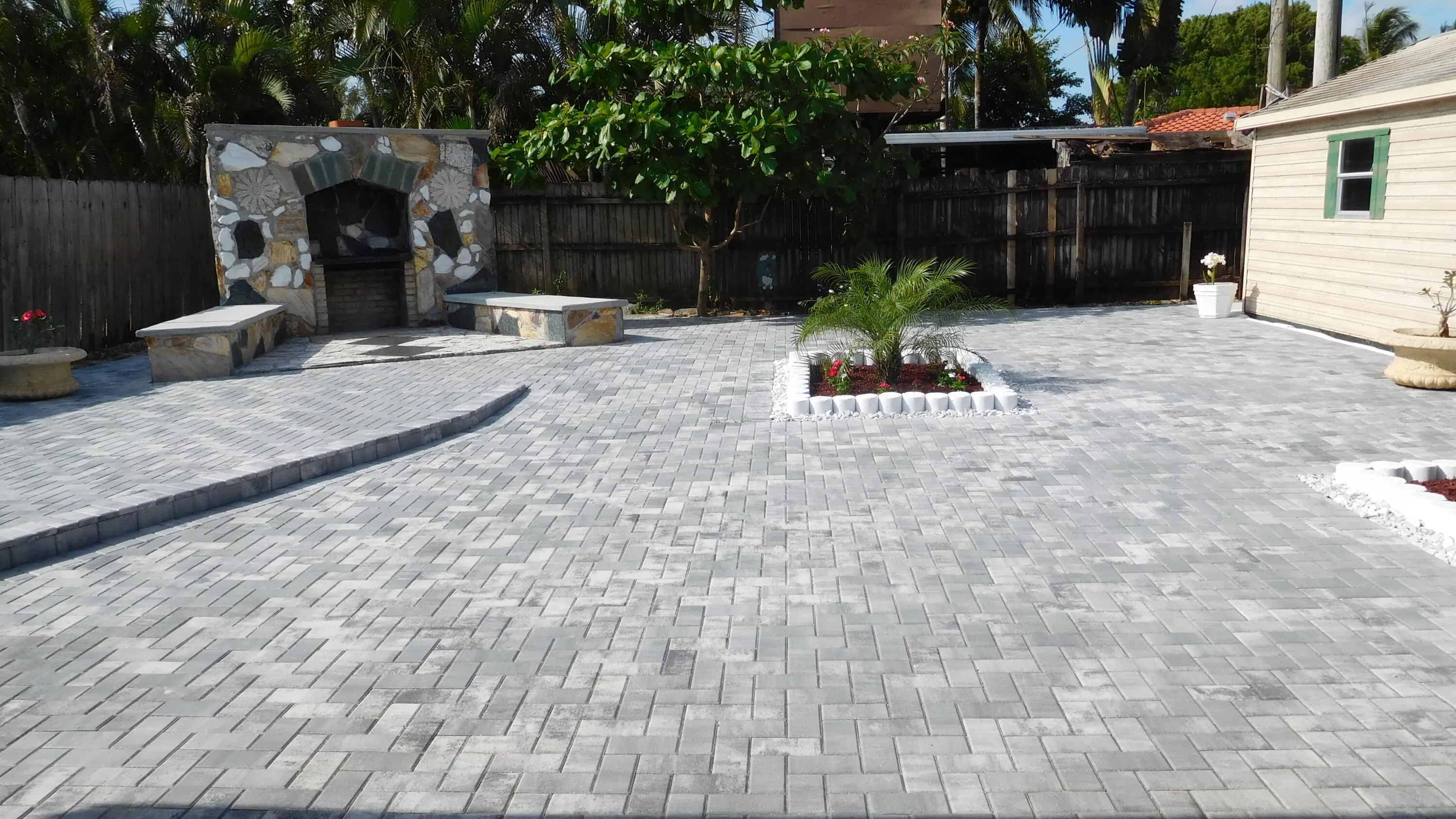 Back patio