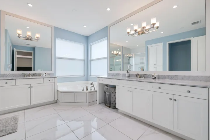 Primary Bathroom Double Vanity