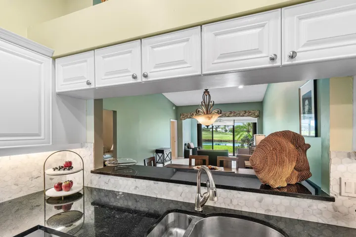 Granite Counters & Double Sinks